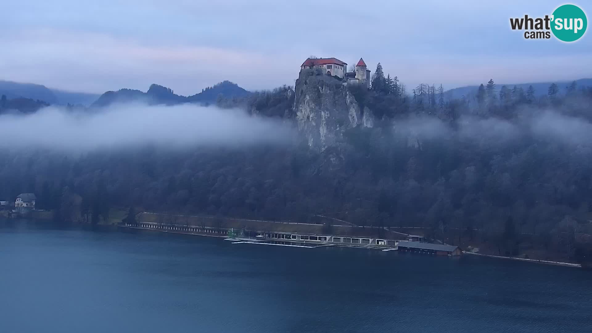 Panorama del lago Bled