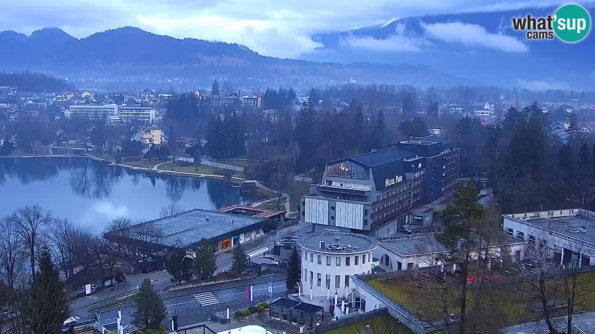 Panorama du lac de Bled