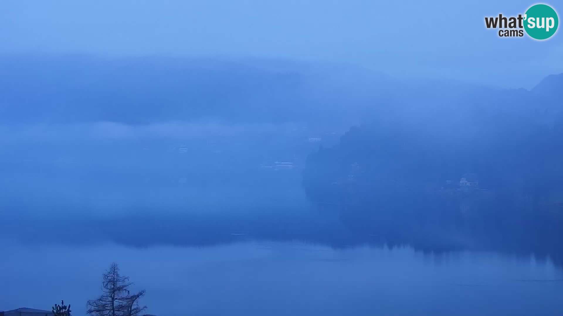 Panorama del lago Bled