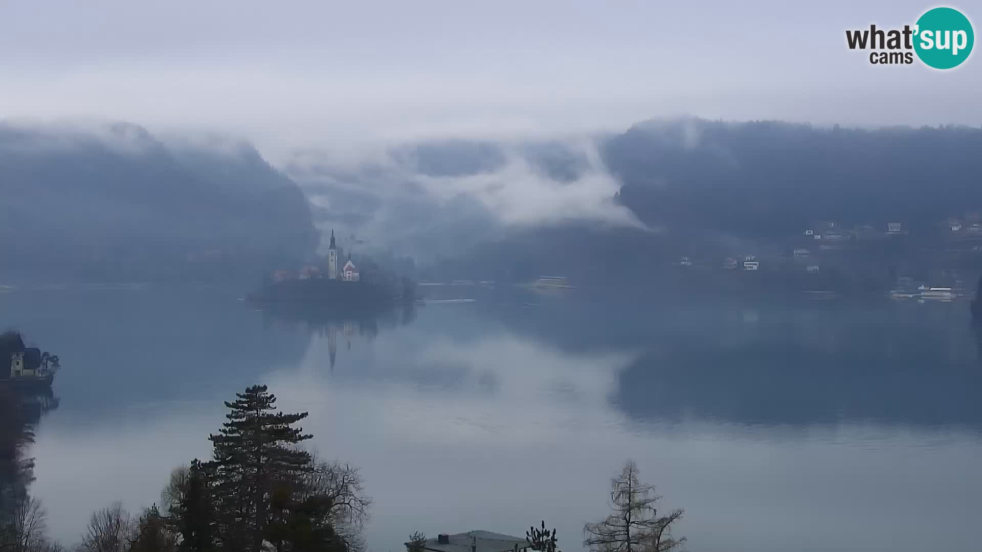 Panorama des Sees Bled