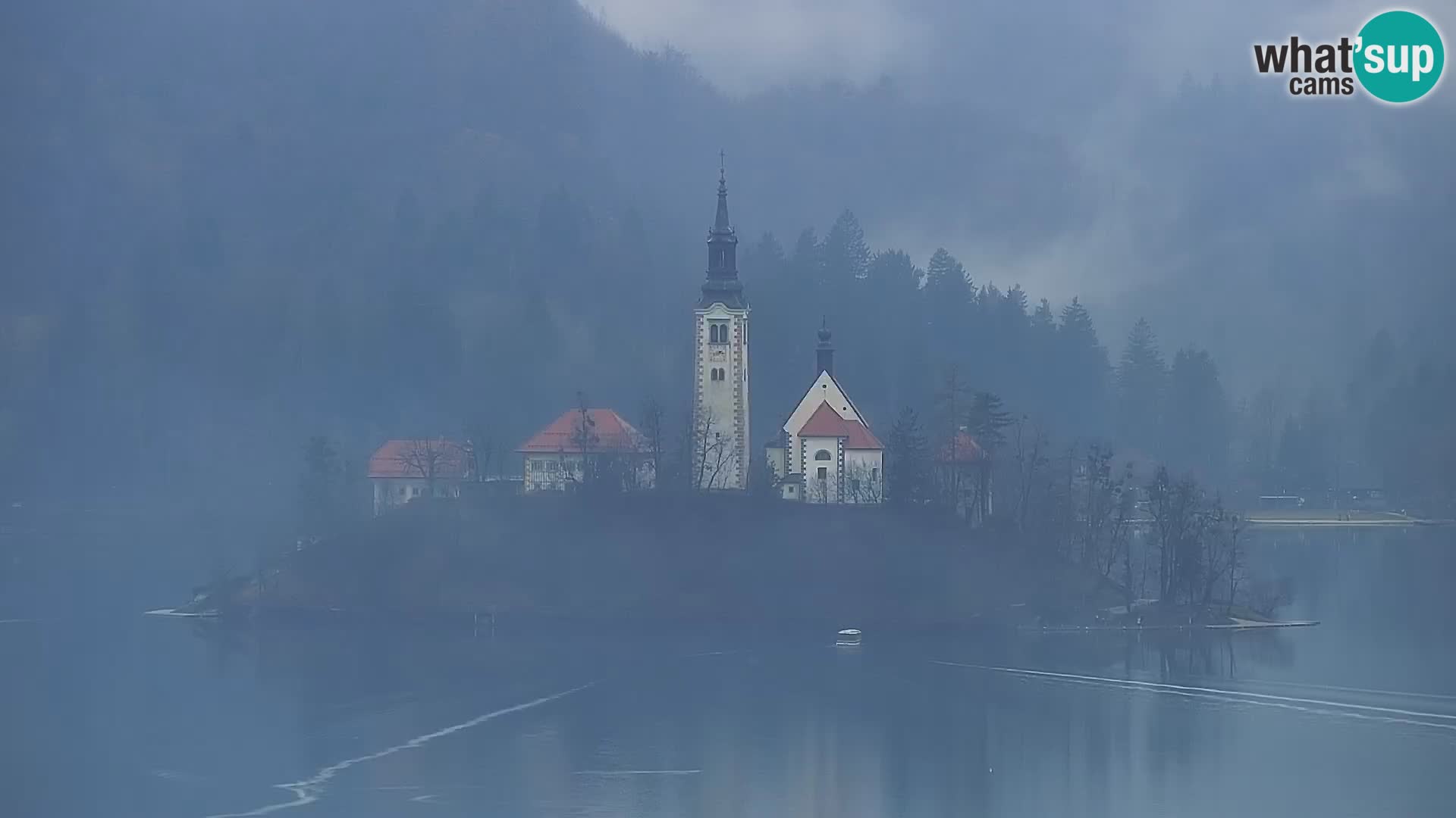 Panorama Blejskega jezera