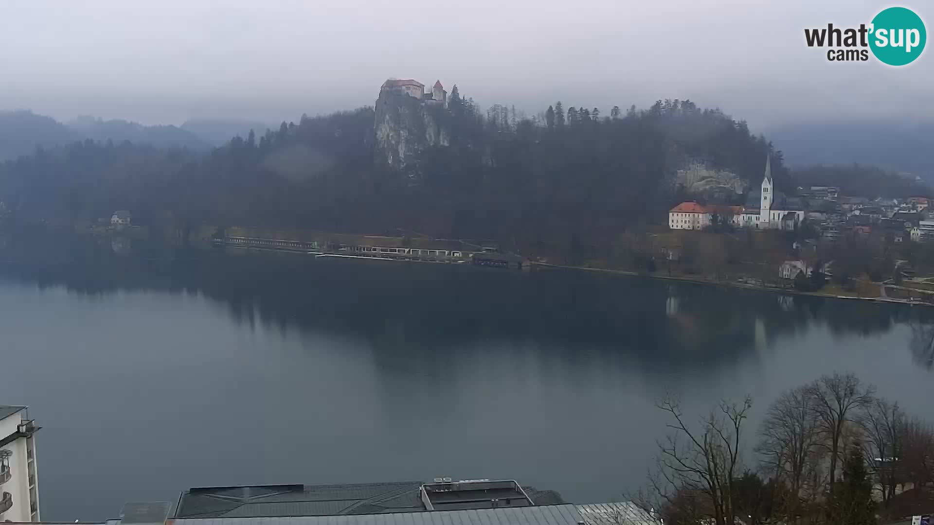 Panorama del lago Bled