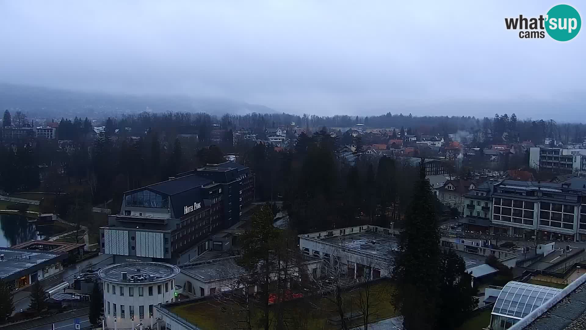 Panorama du lac de Bled