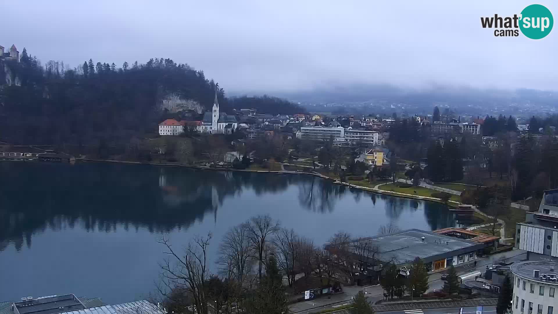 Panorama du lac de Bled