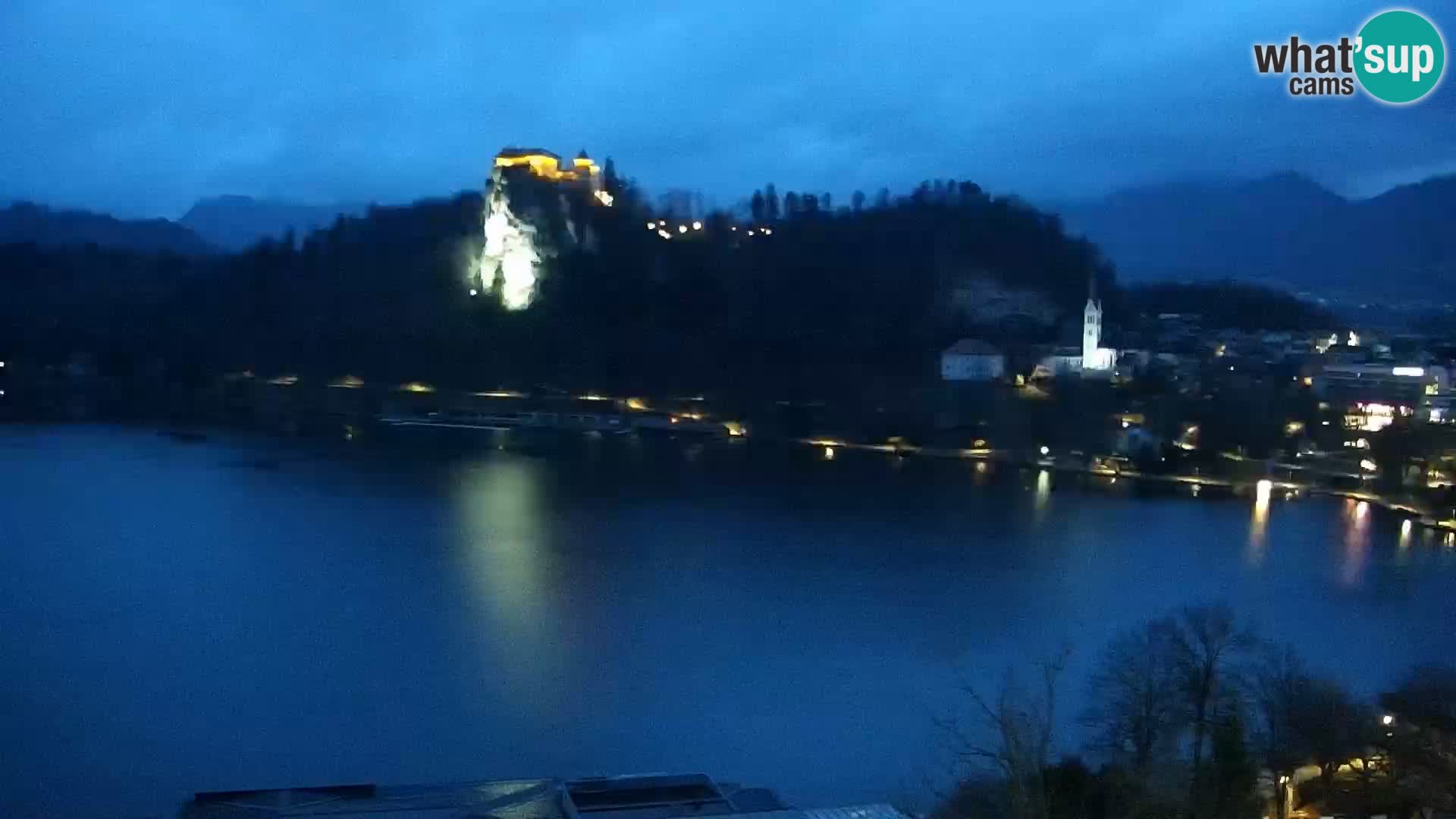 Panorama du lac de Bled