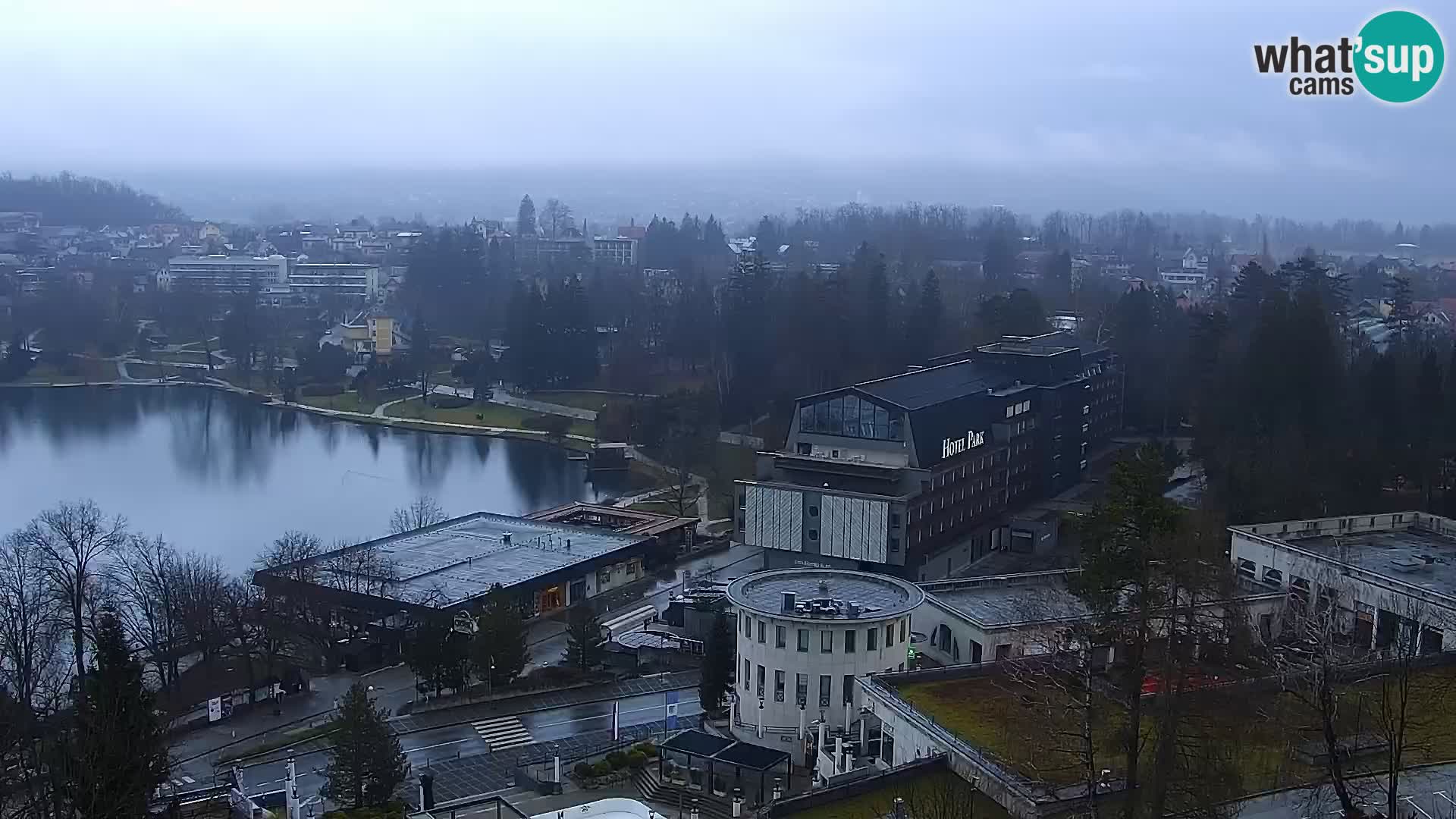 Panorama des Sees Bled