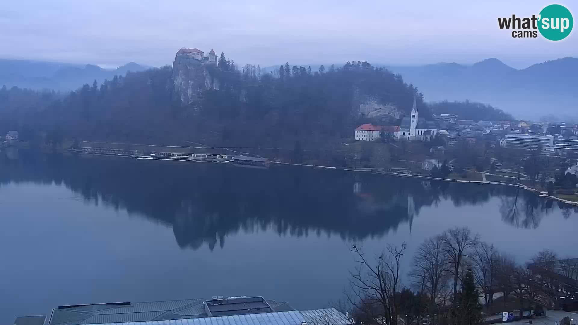 Panorama du lac de Bled