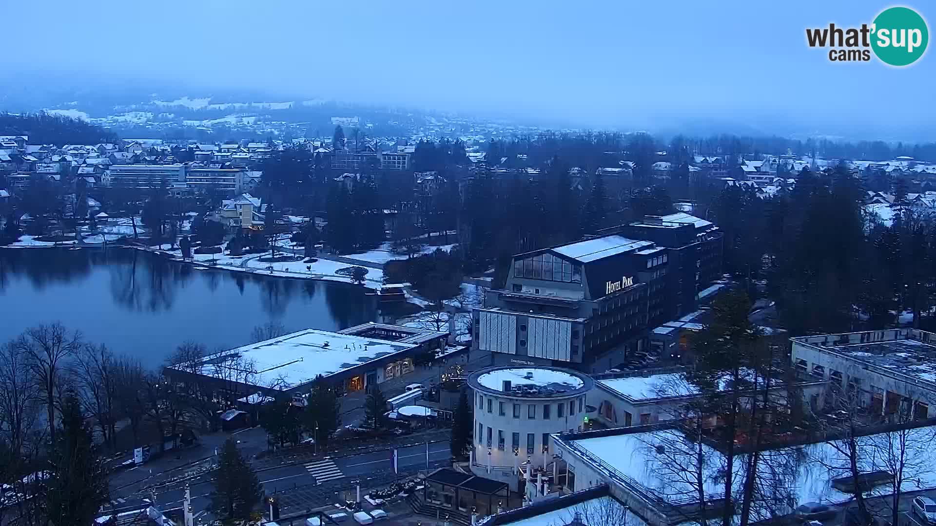 Panorama du lac de Bled