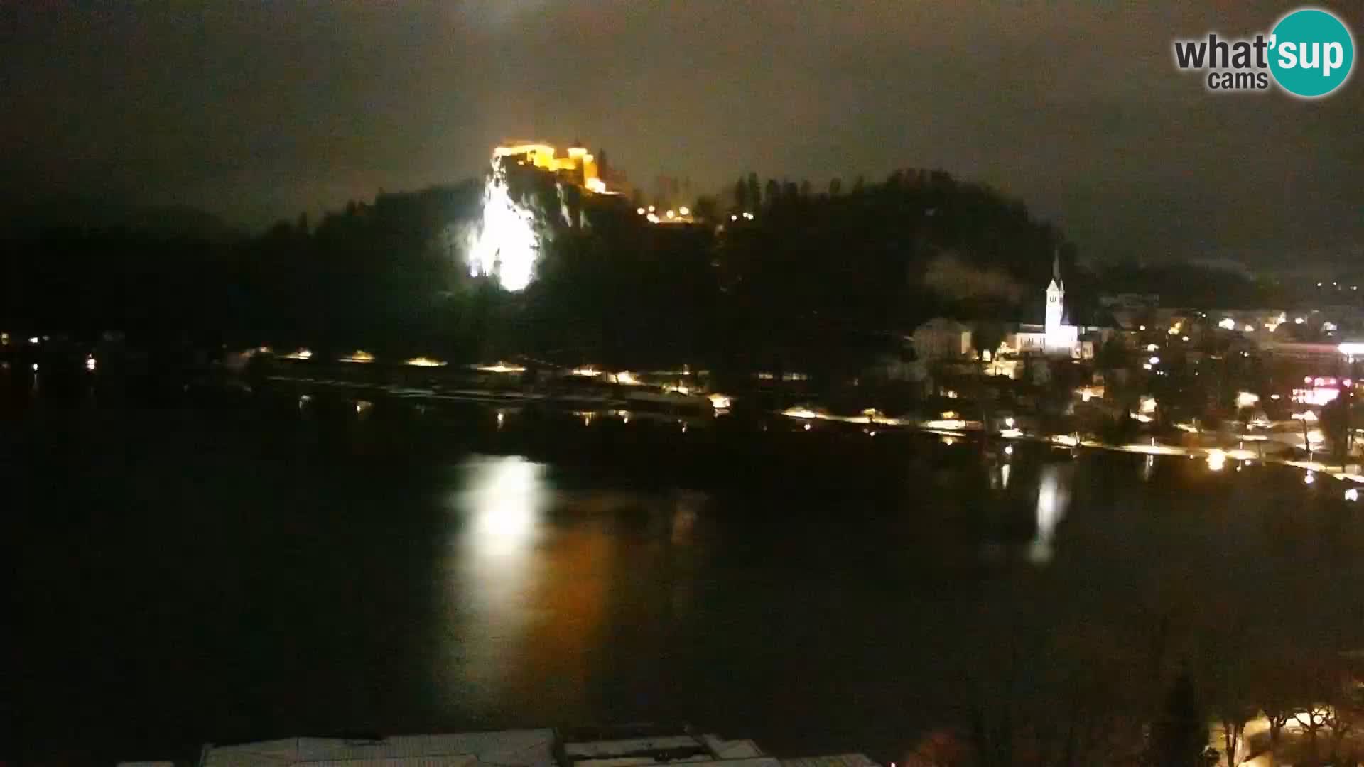 Panorama del lago Bled