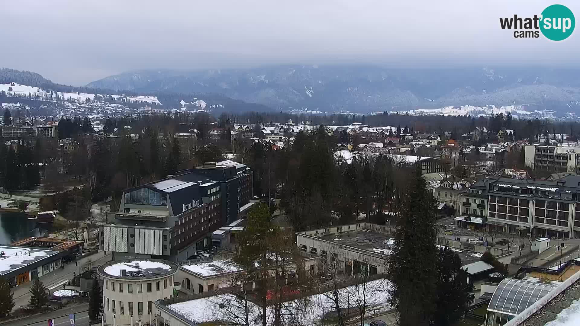 Panorama del lago Bled