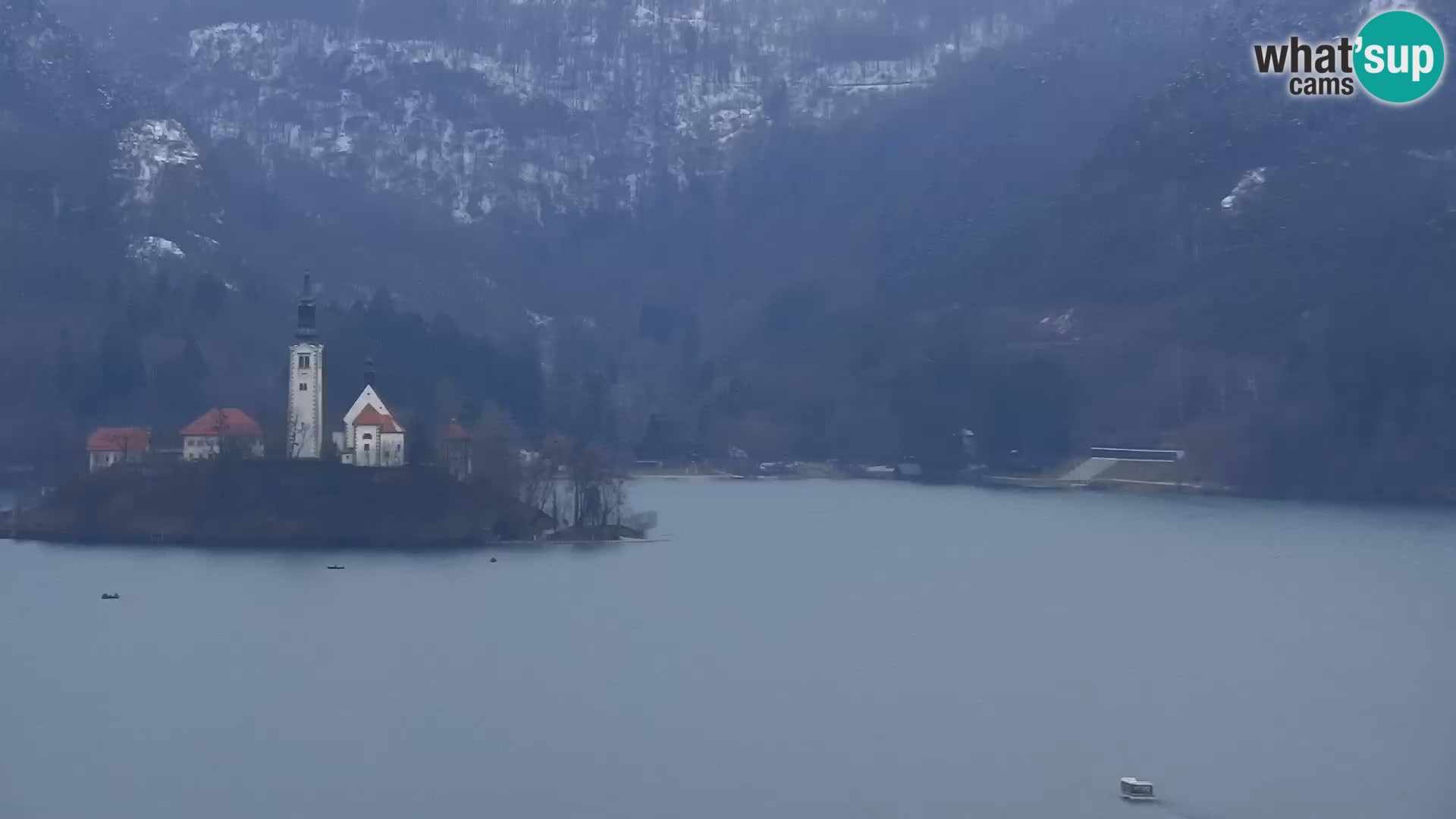 Panorama des Sees Bled