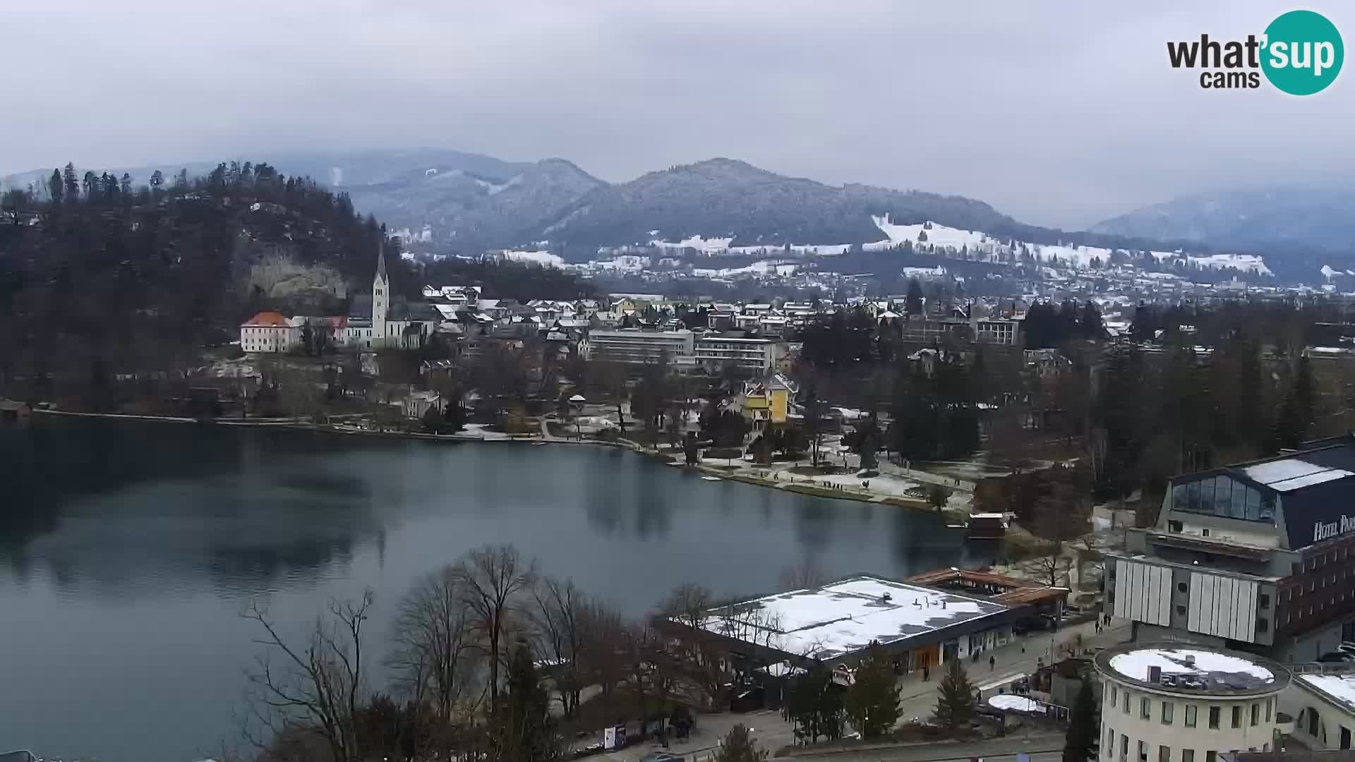 Panorama du lac de Bled