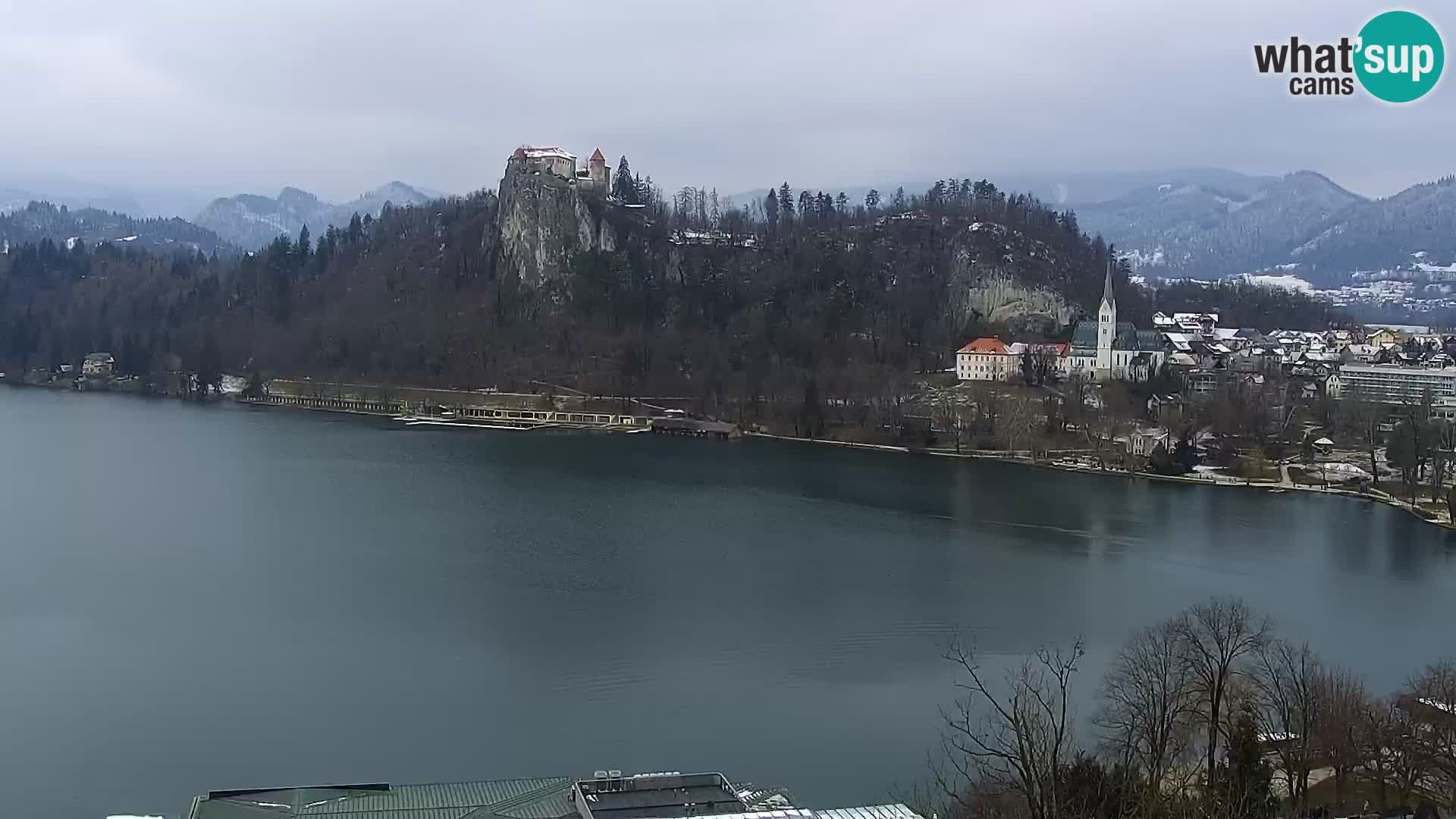 Panorama Blejskega jezera