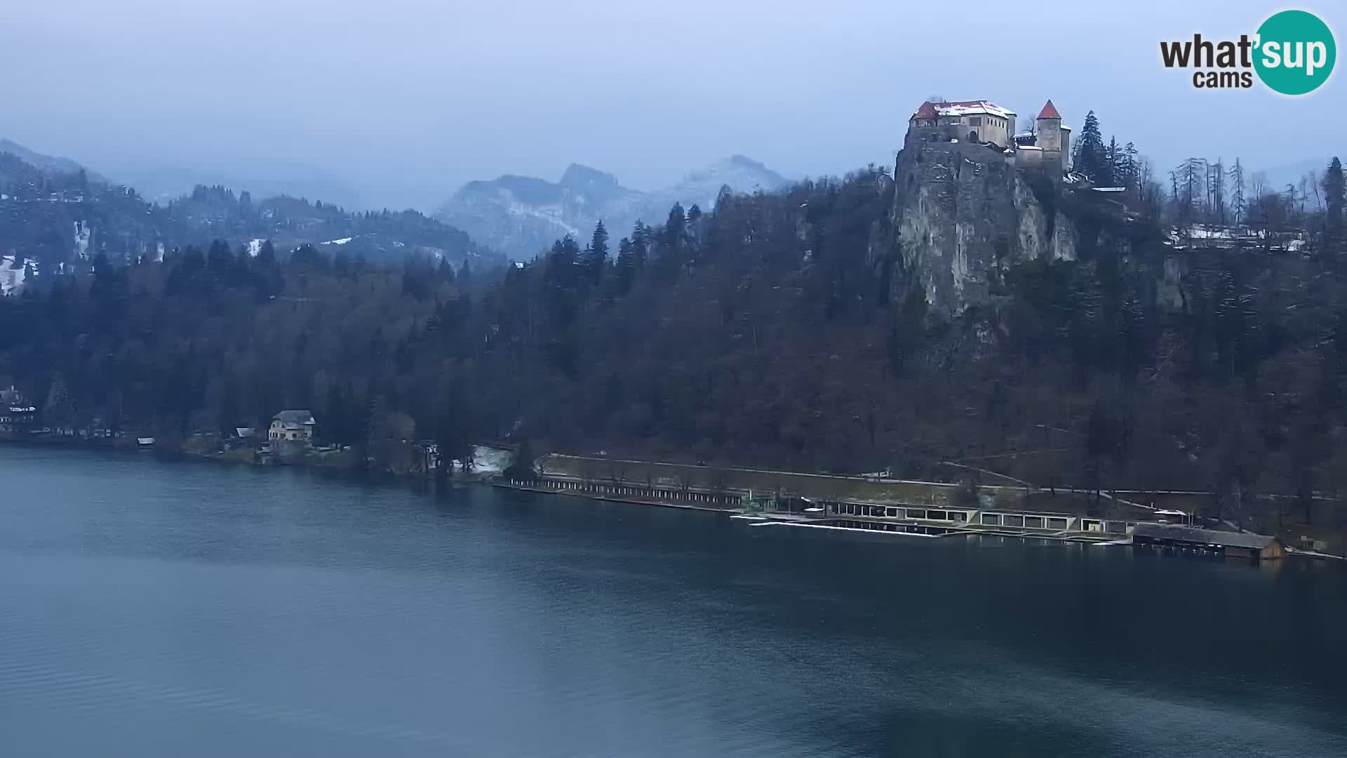 Panorama du lac de Bled