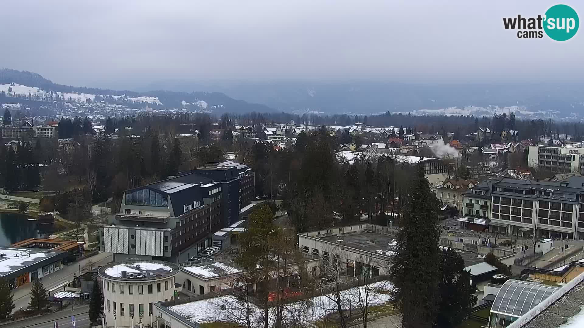 Panorama del lago Bled