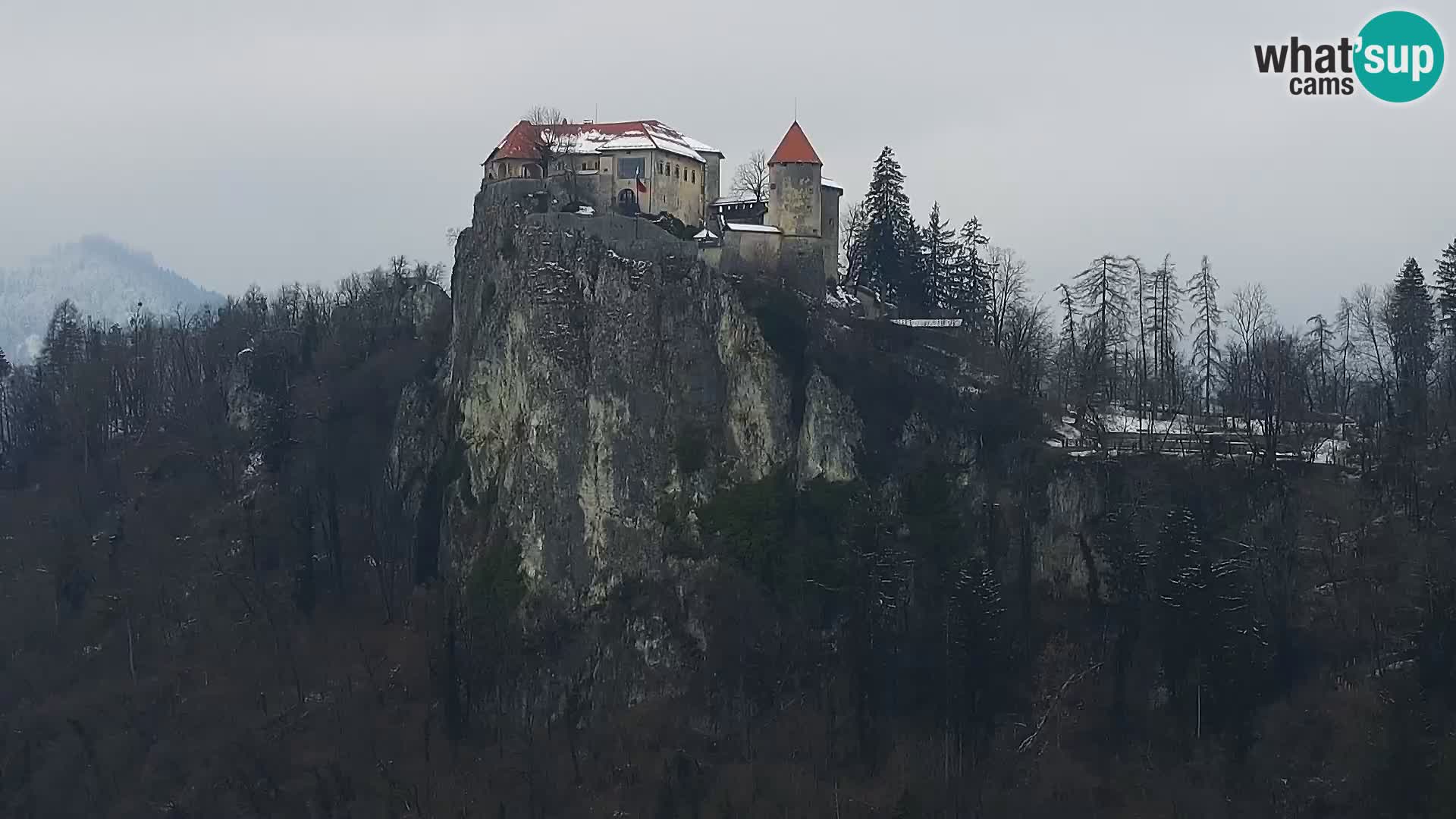 Panorama del lago Bled