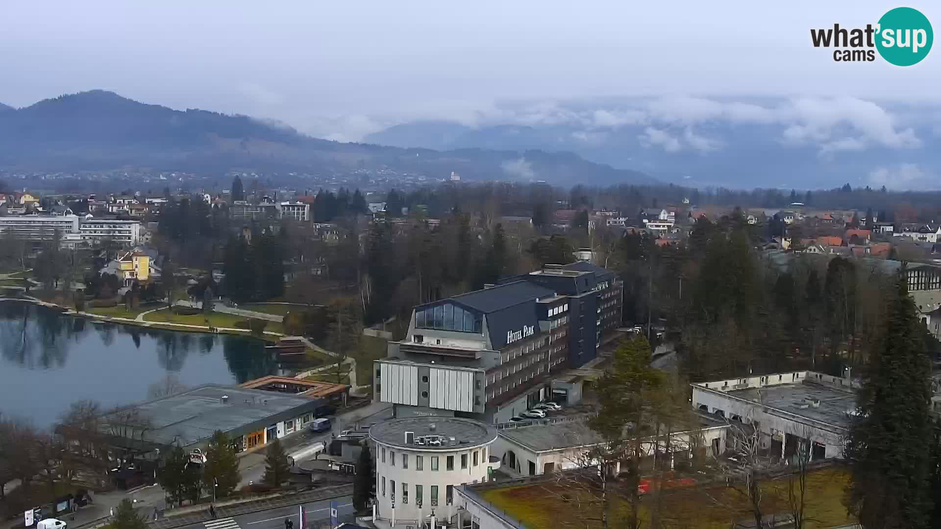 Panorama du lac de Bled