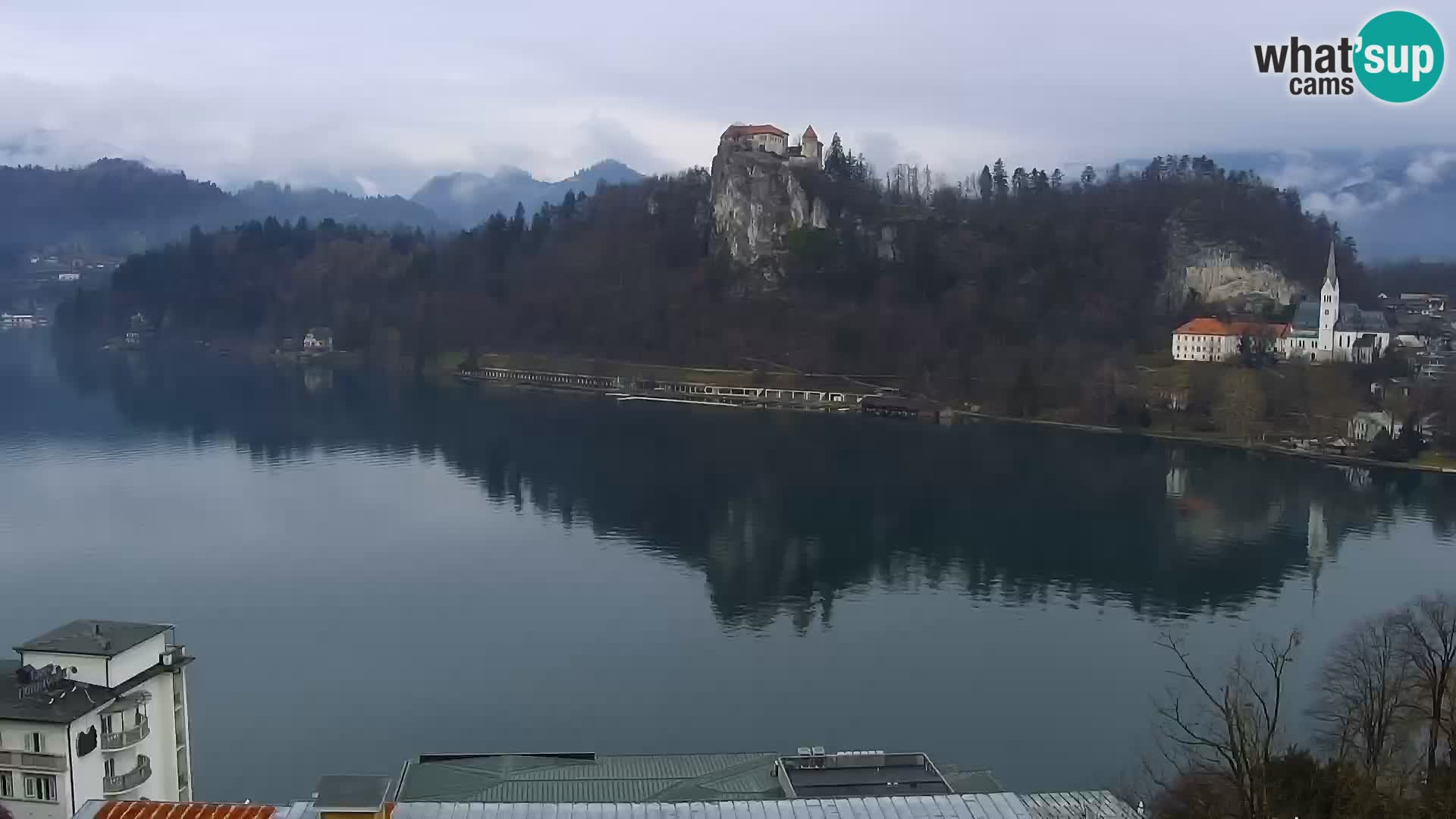 Panorama des Sees Bled