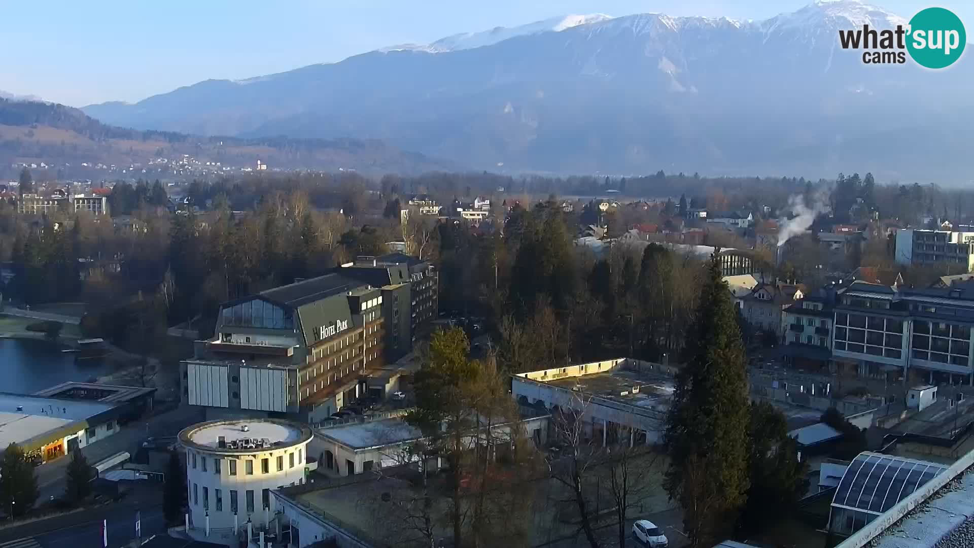 Panorama del lago Bled