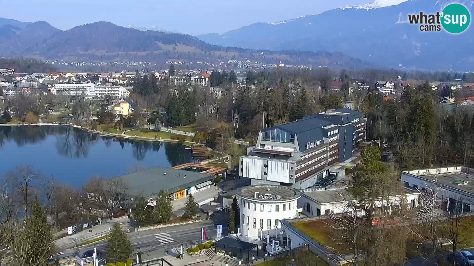 Panorama del lago Bled