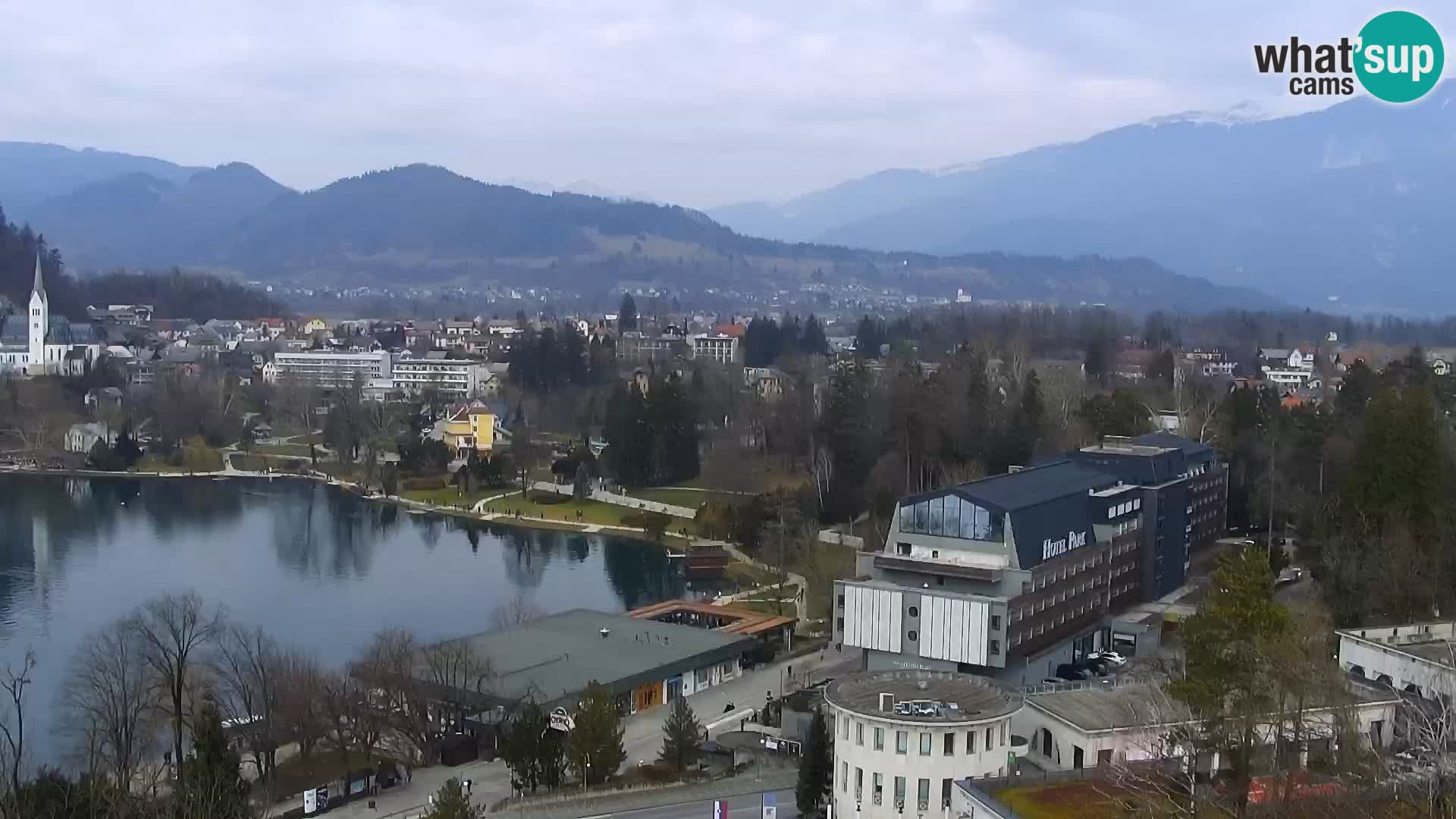 Panorama du lac de Bled