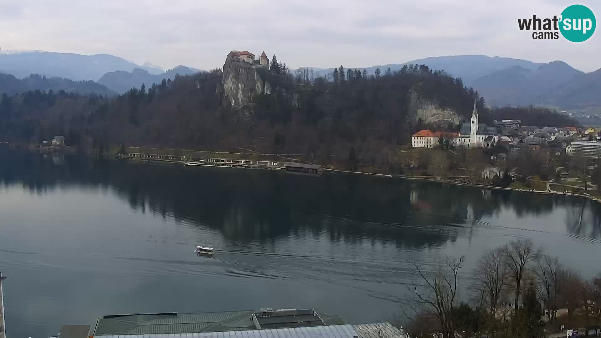 Panorama del lago Bled