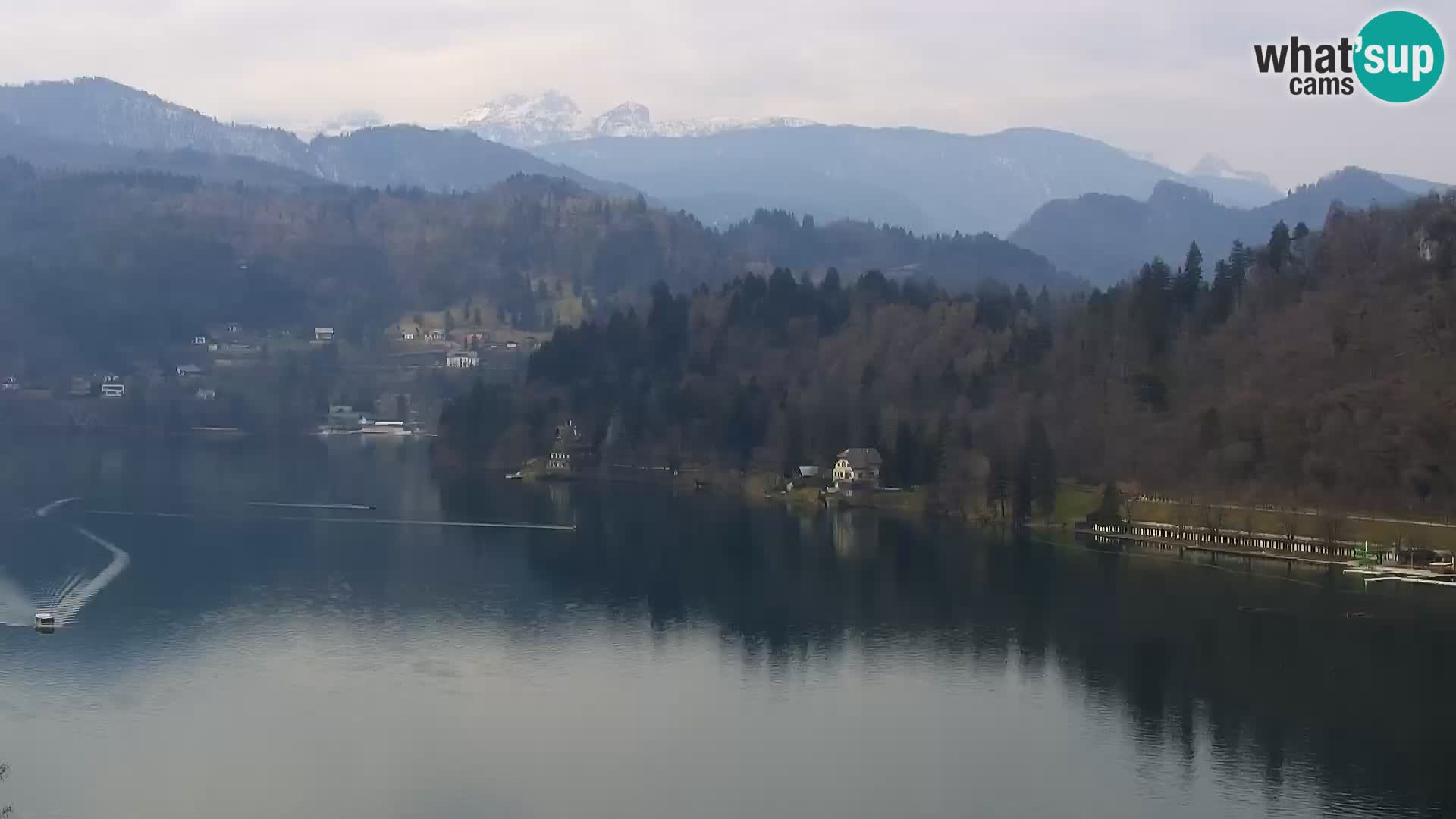 Panorama del lago Bled