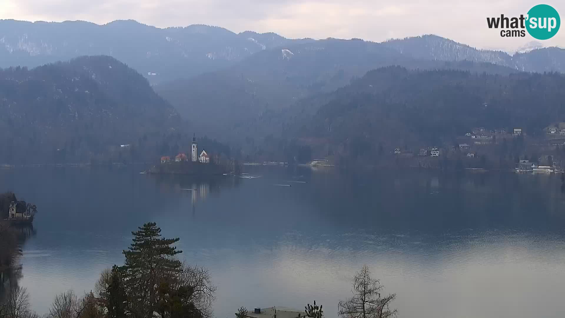 Panorama du lac de Bled