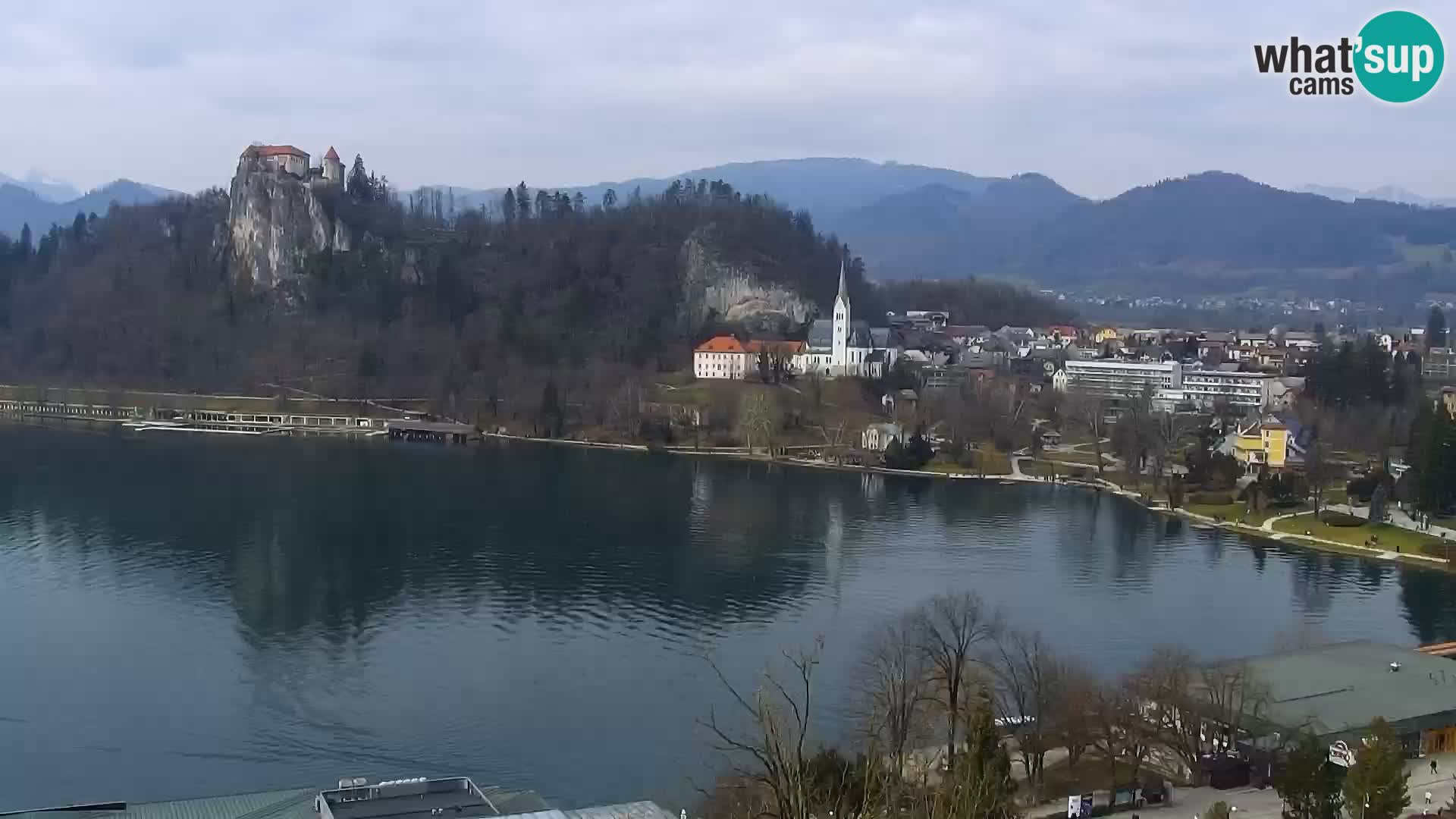 Panorama du lac de Bled