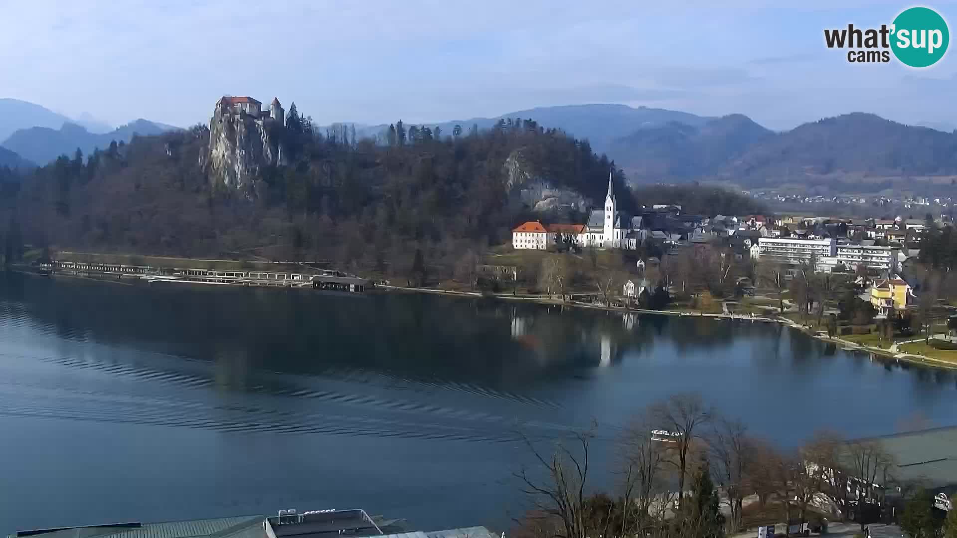 Panorama del lago Bled