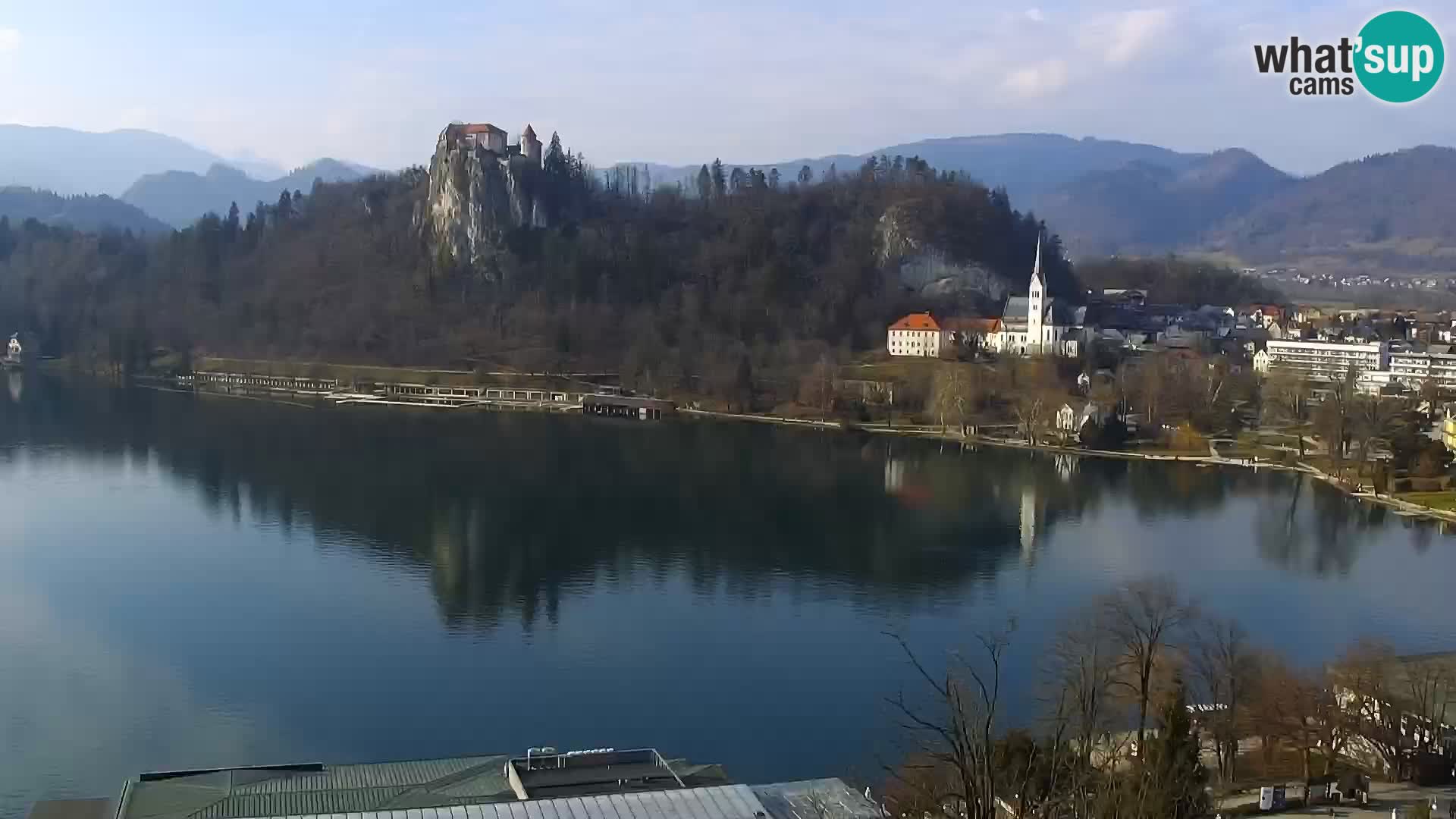 Panorama du lac de Bled