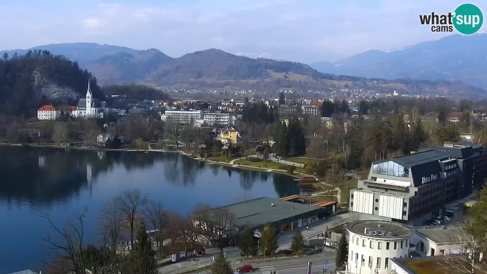 Panorama des Sees Bled