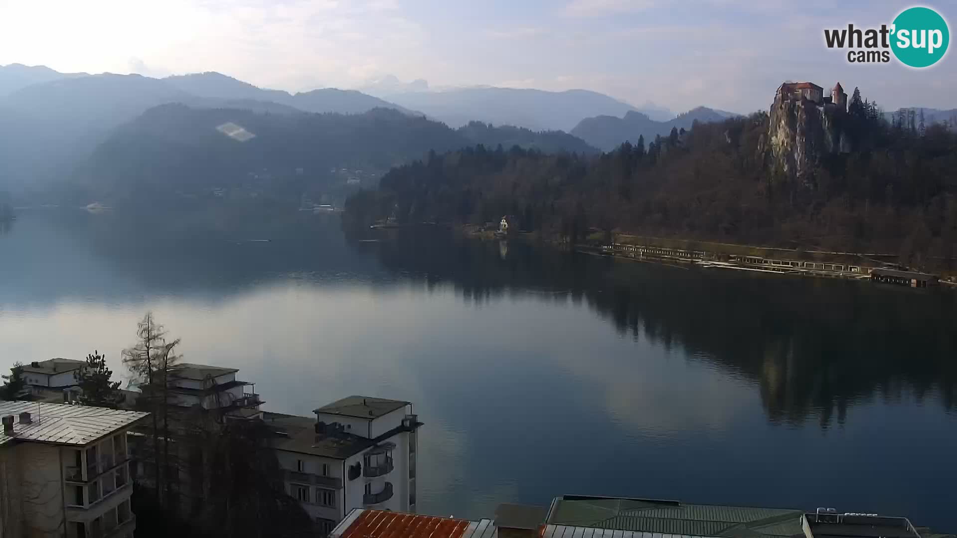 Panorama del lago Bled