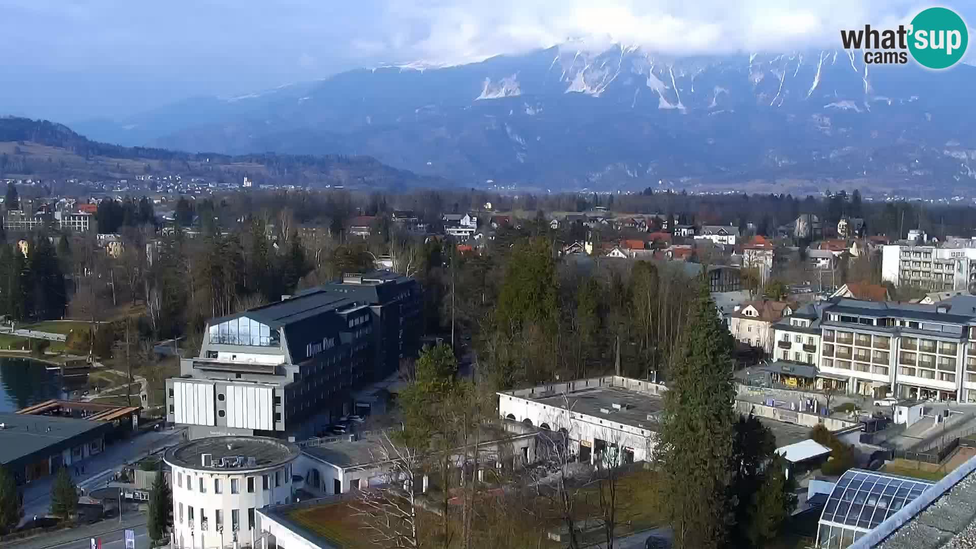 Panorama del lago Bled