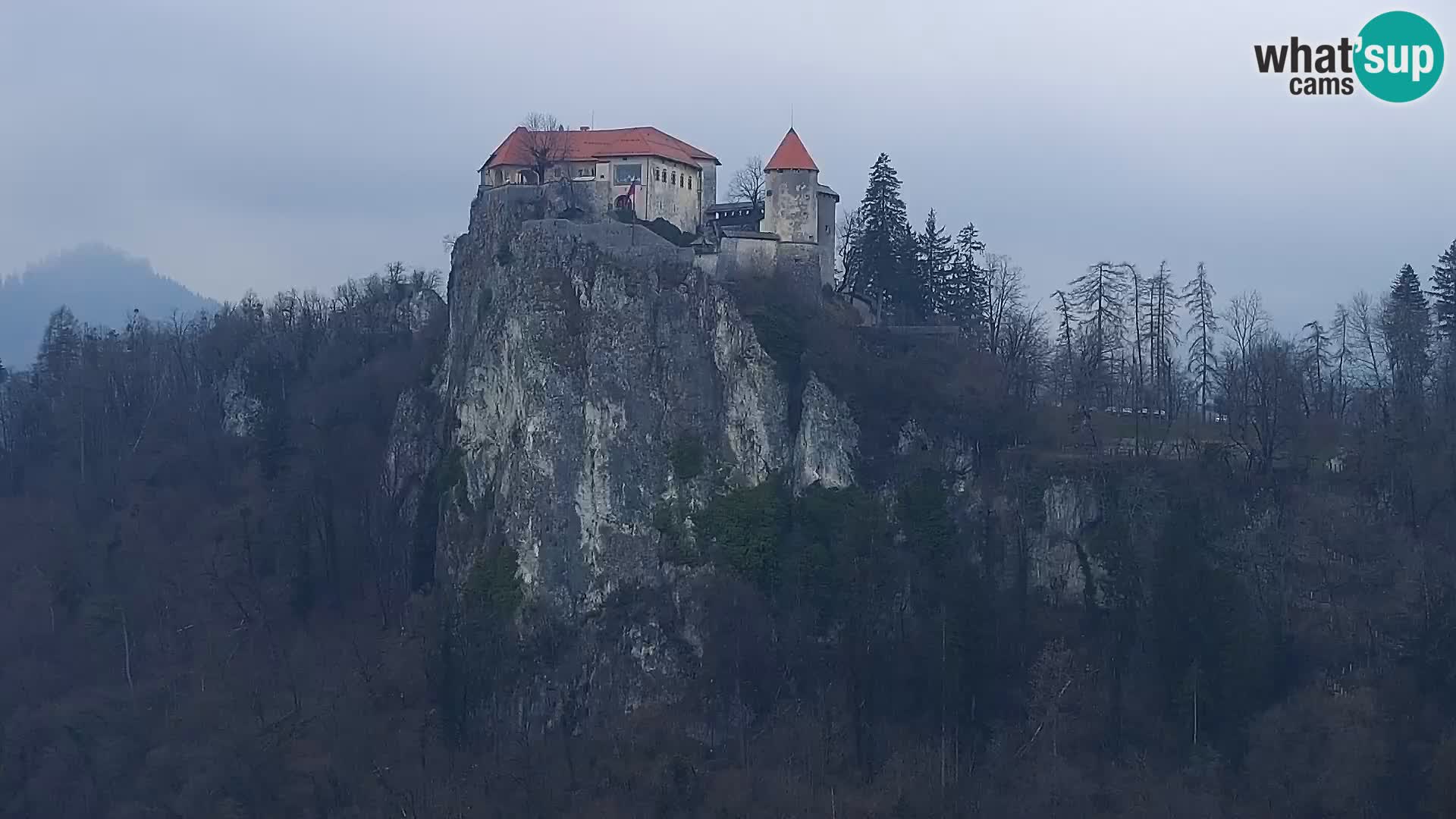 Panorama del lago Bled