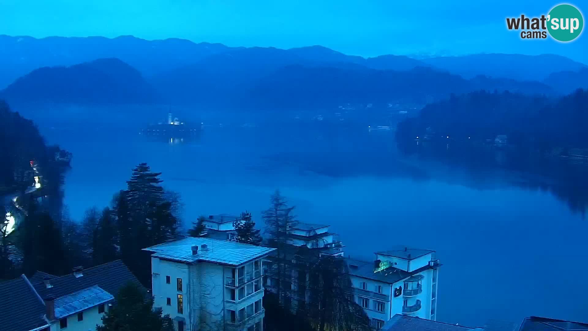 Panorama des Sees Bled