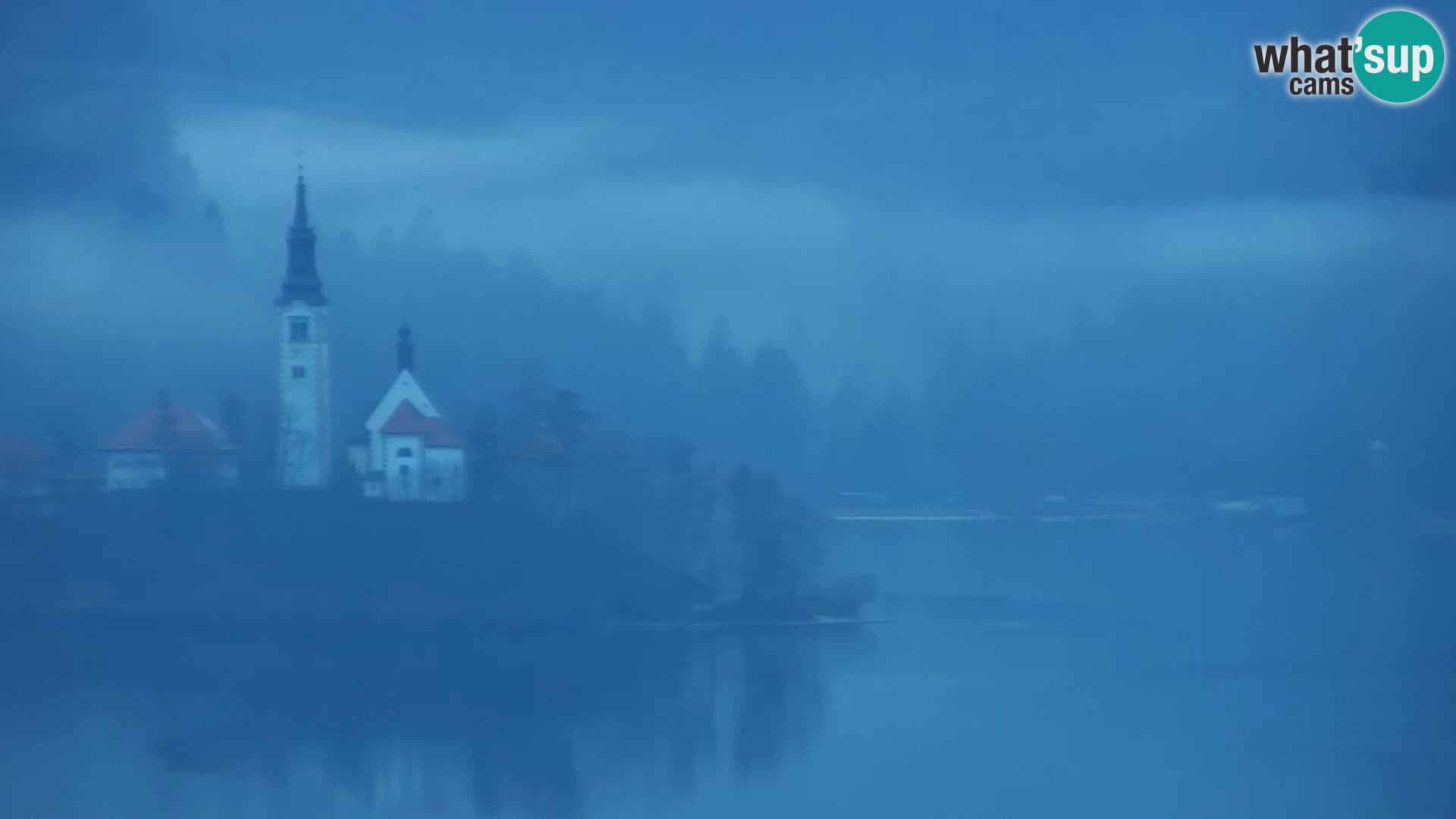 Panorama del lago Bled