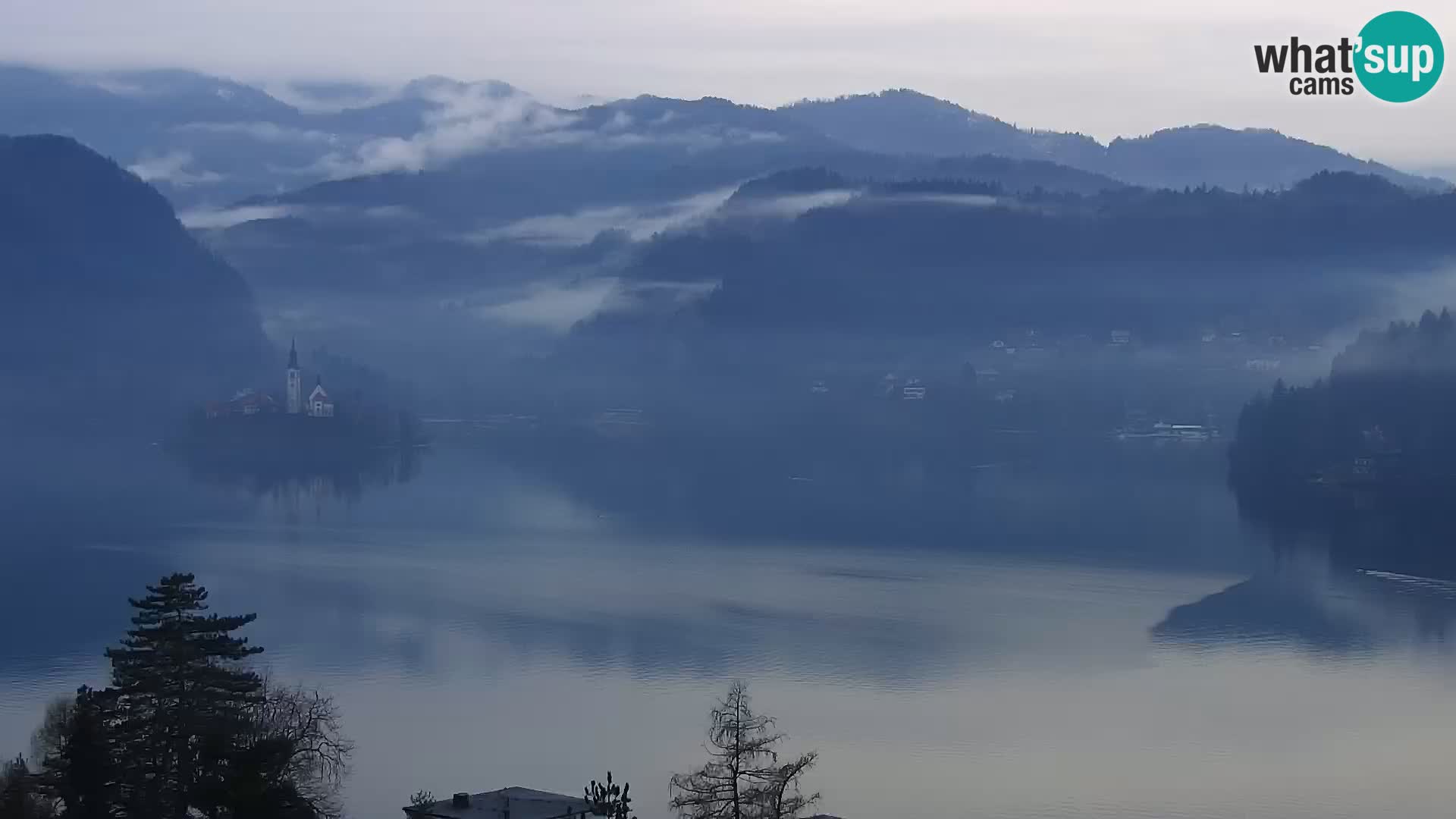 Panorama des Sees Bled