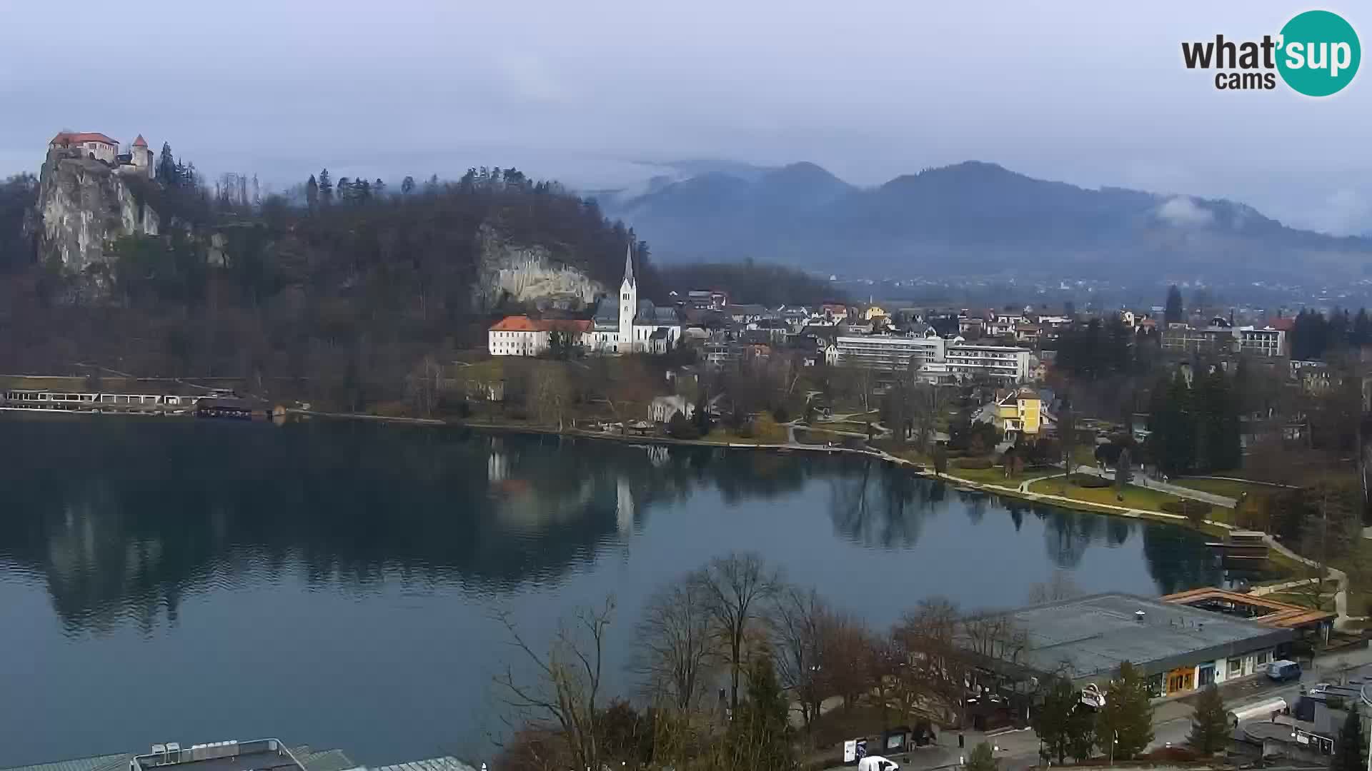 Panorama du lac de Bled