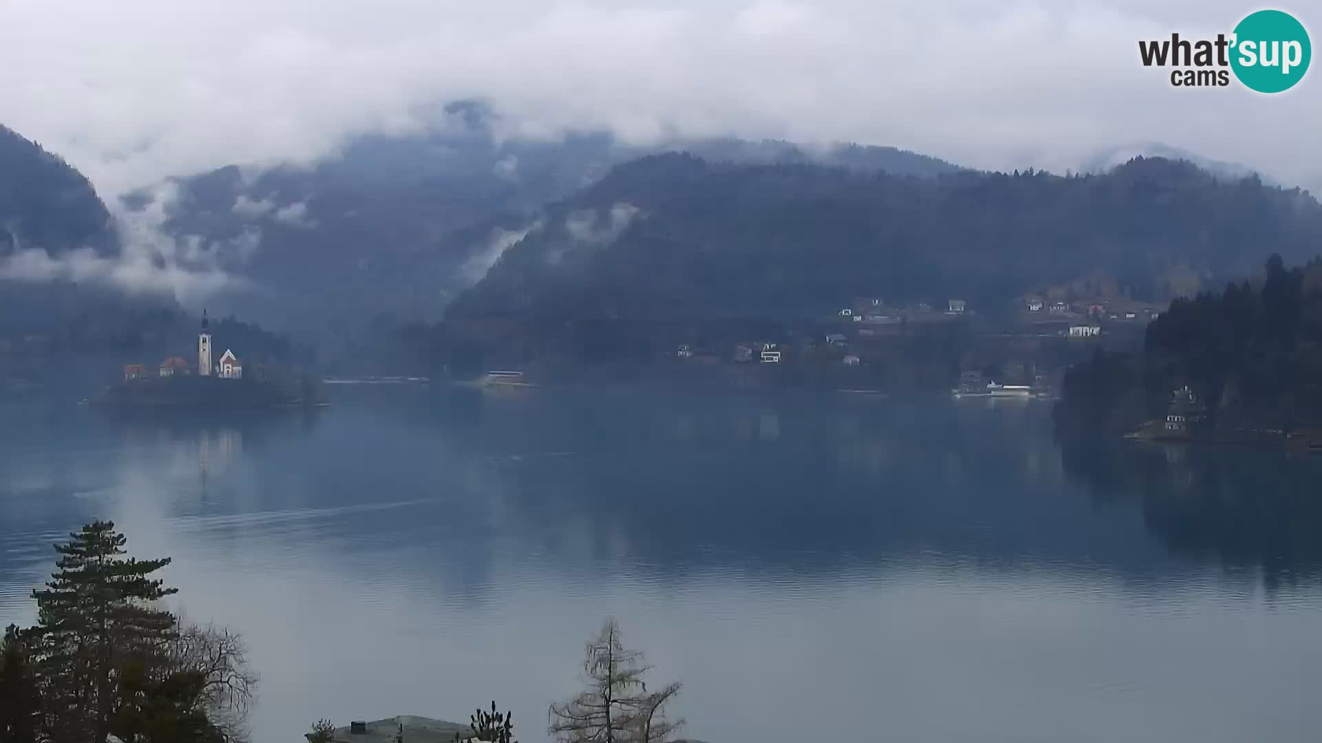 Panorama du lac de Bled