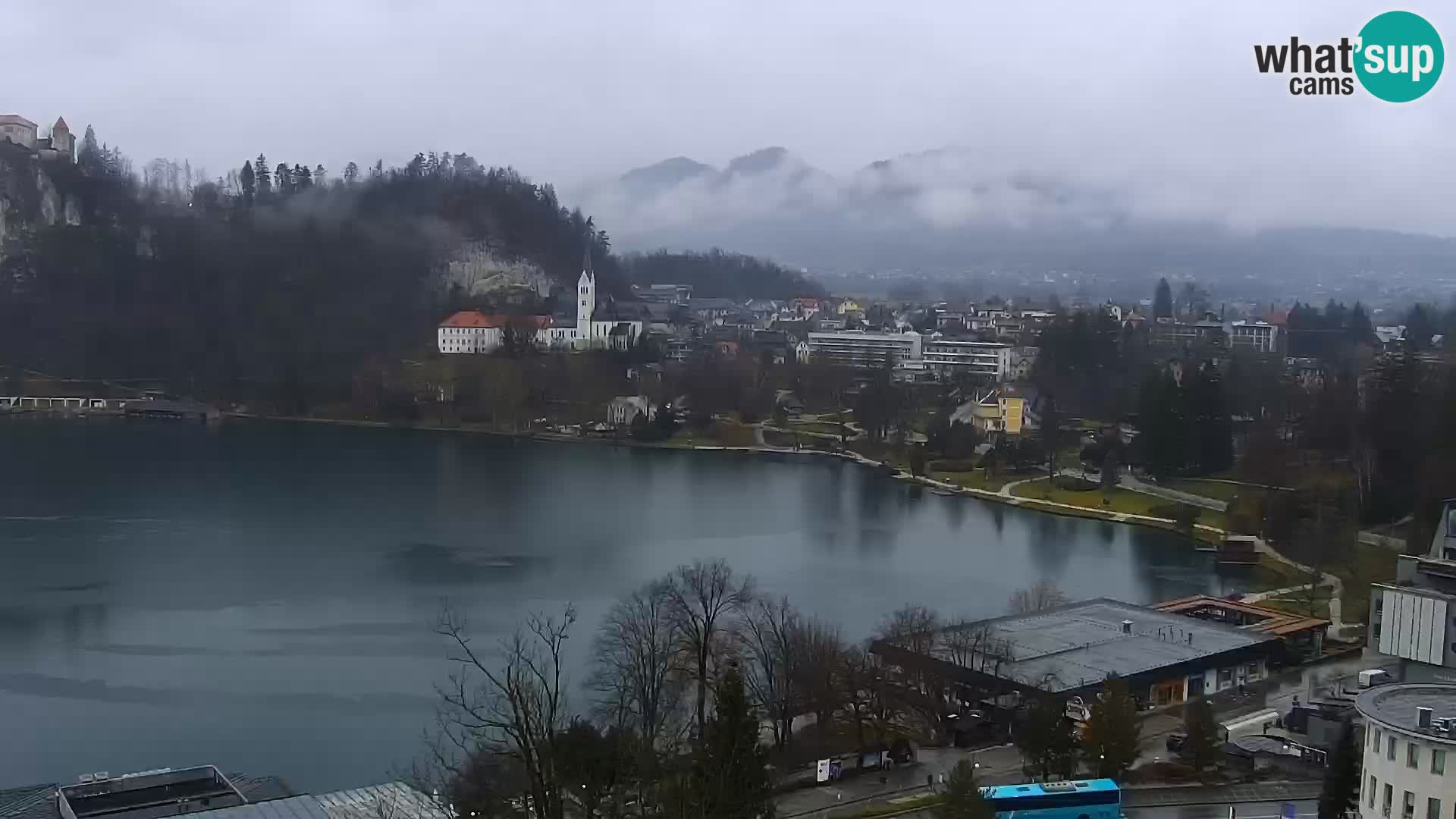 Panorama du lac de Bled