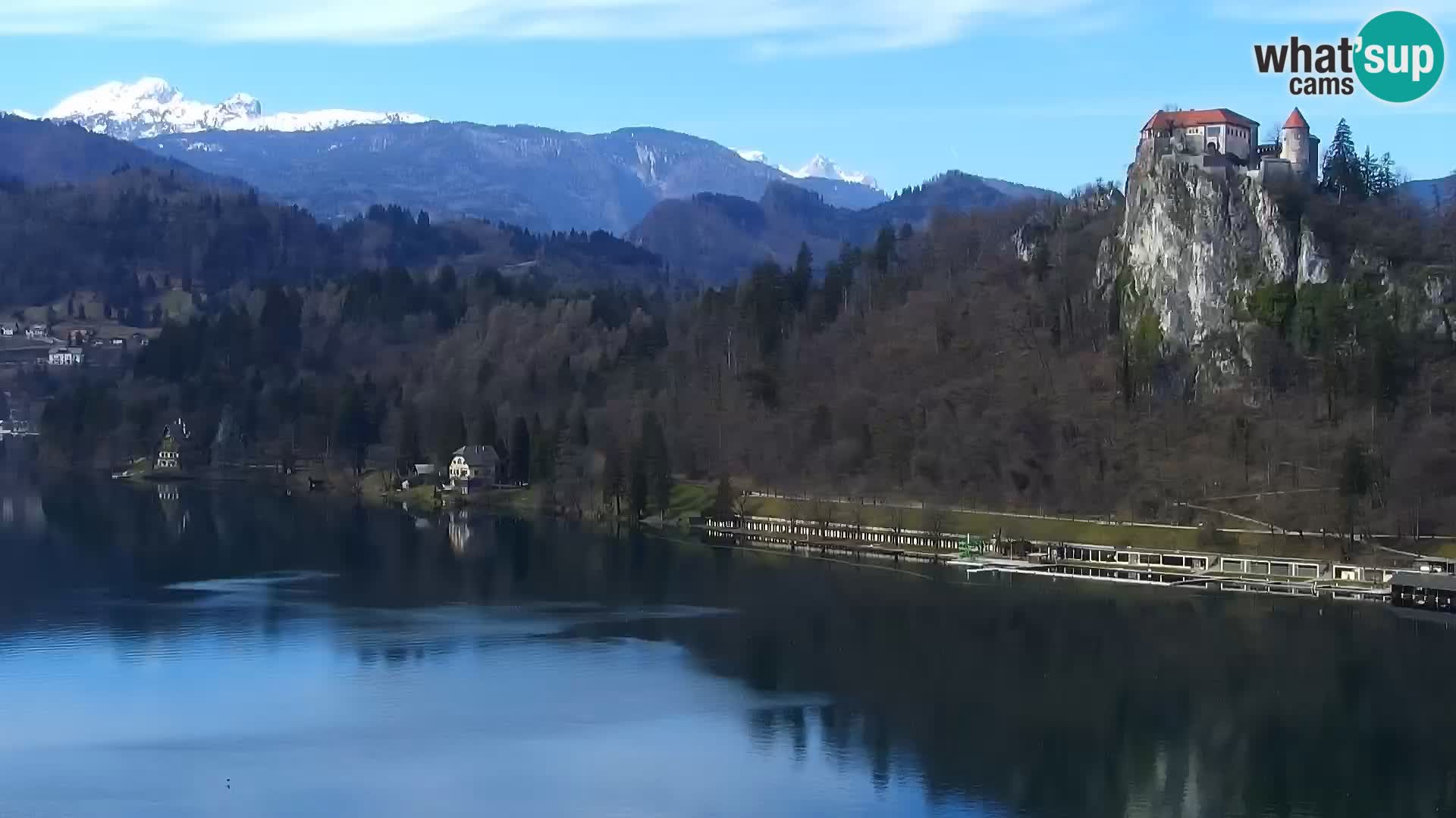 Panorama du lac de Bled