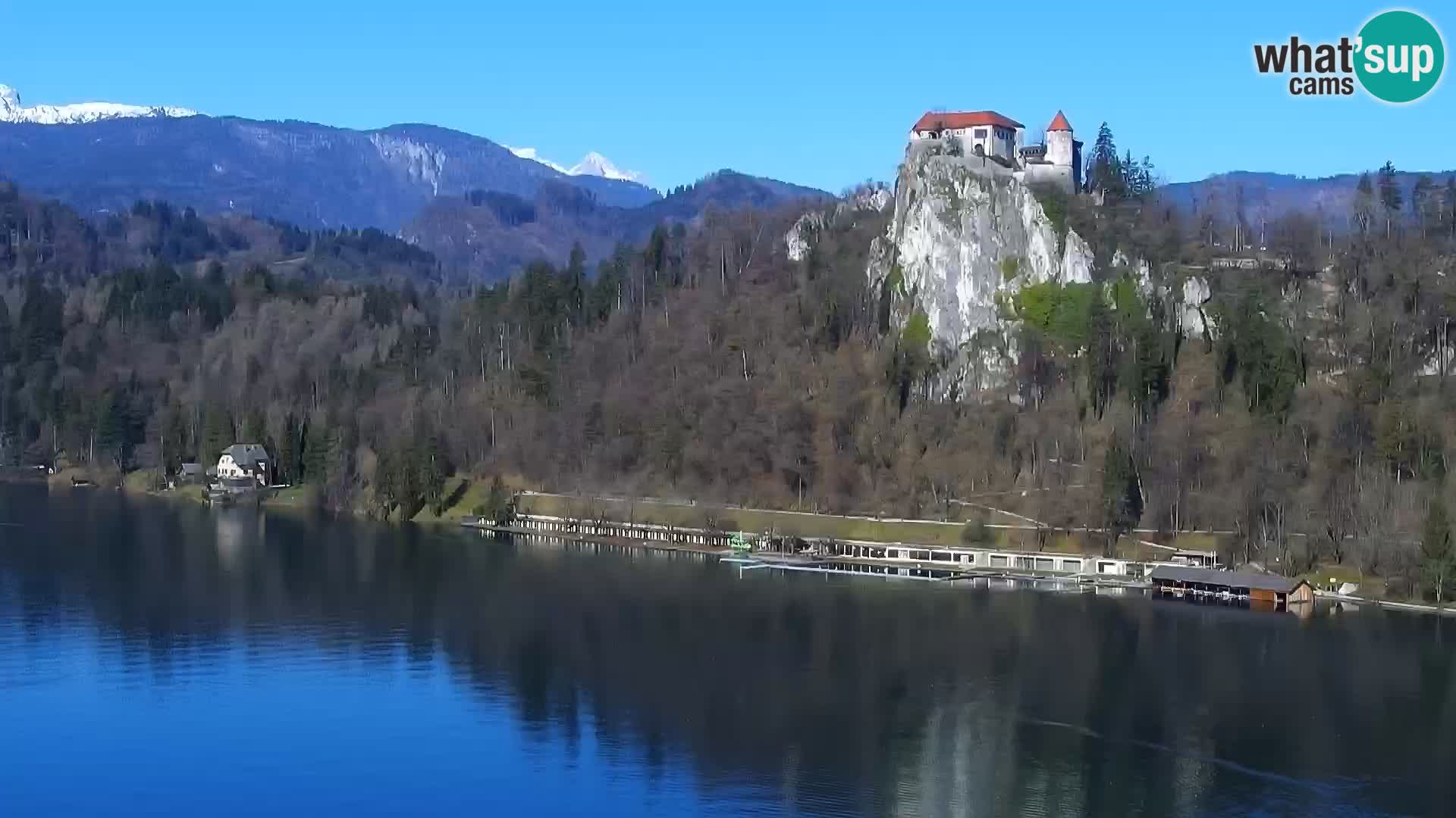 Panorama del lago Bled