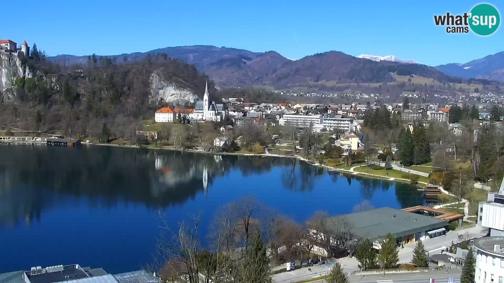 Panorama Blejskega jezera