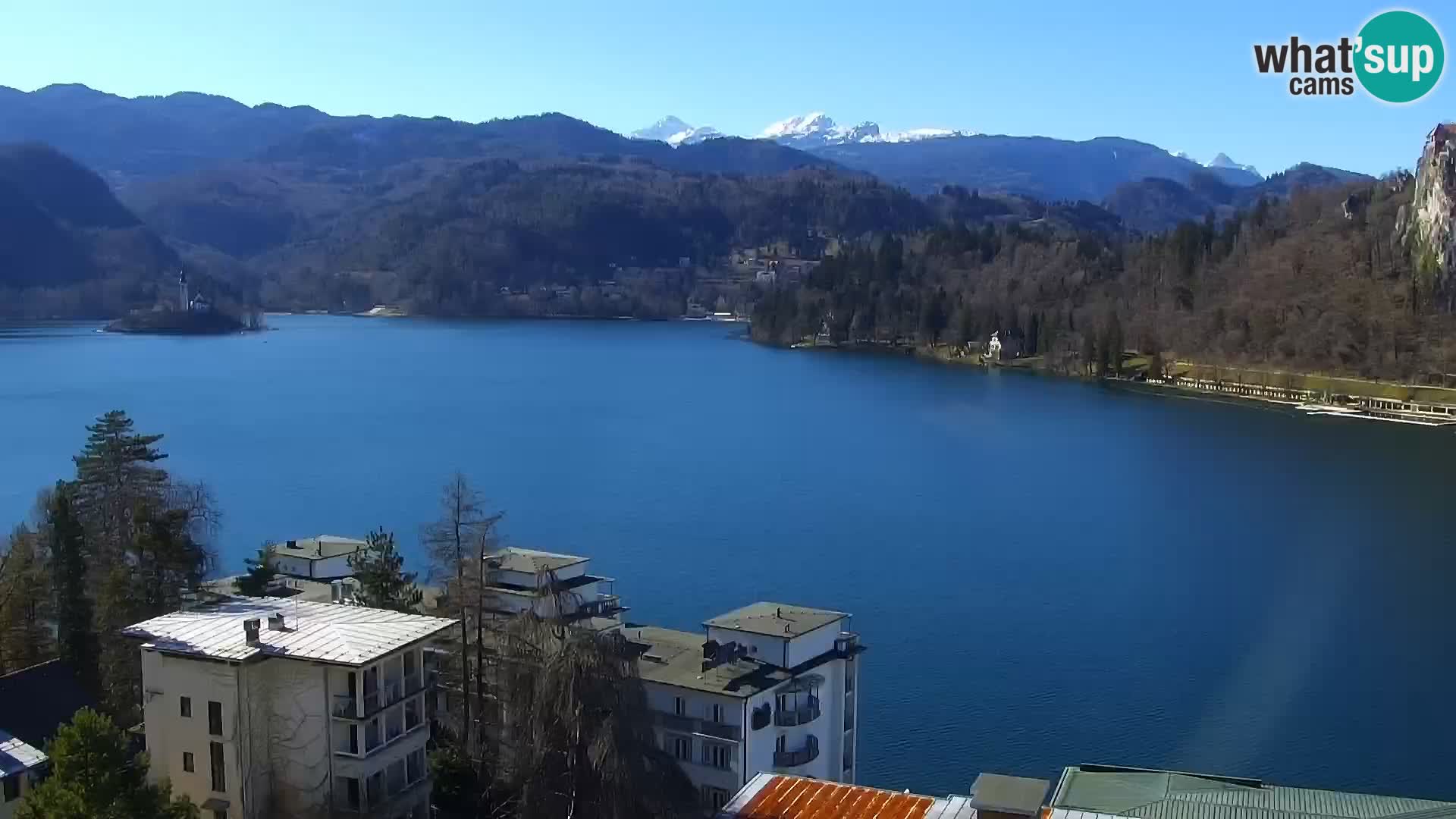 Panorama del lago Bled