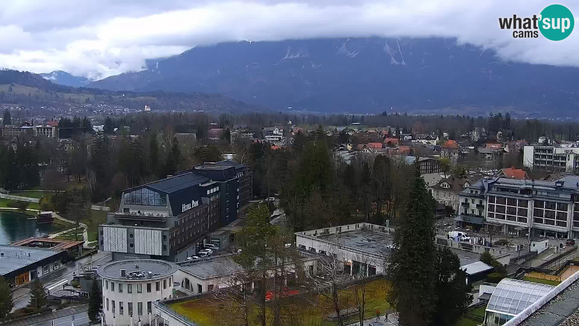 Panorama del lago Bled