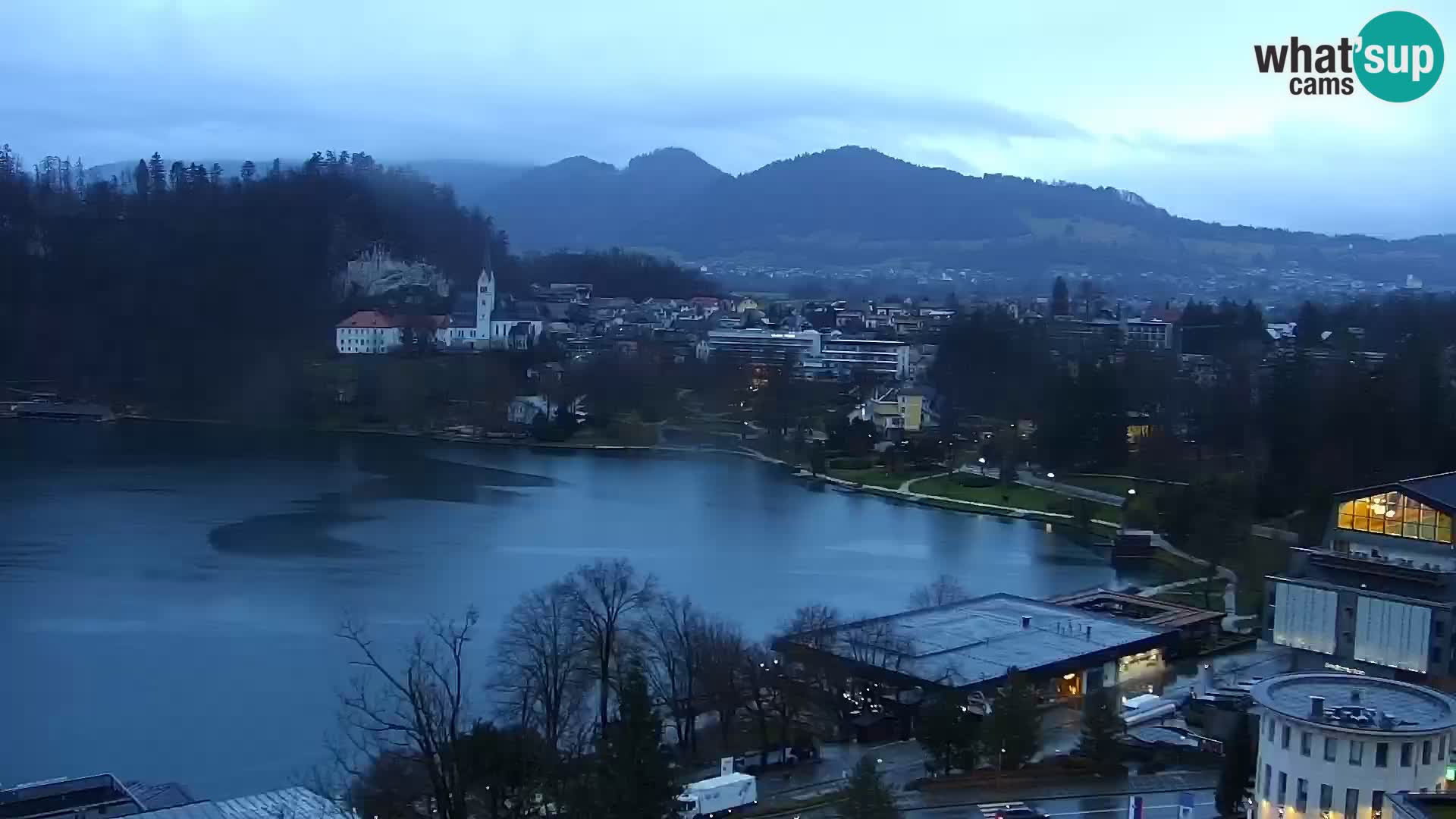 Panorama du lac de Bled