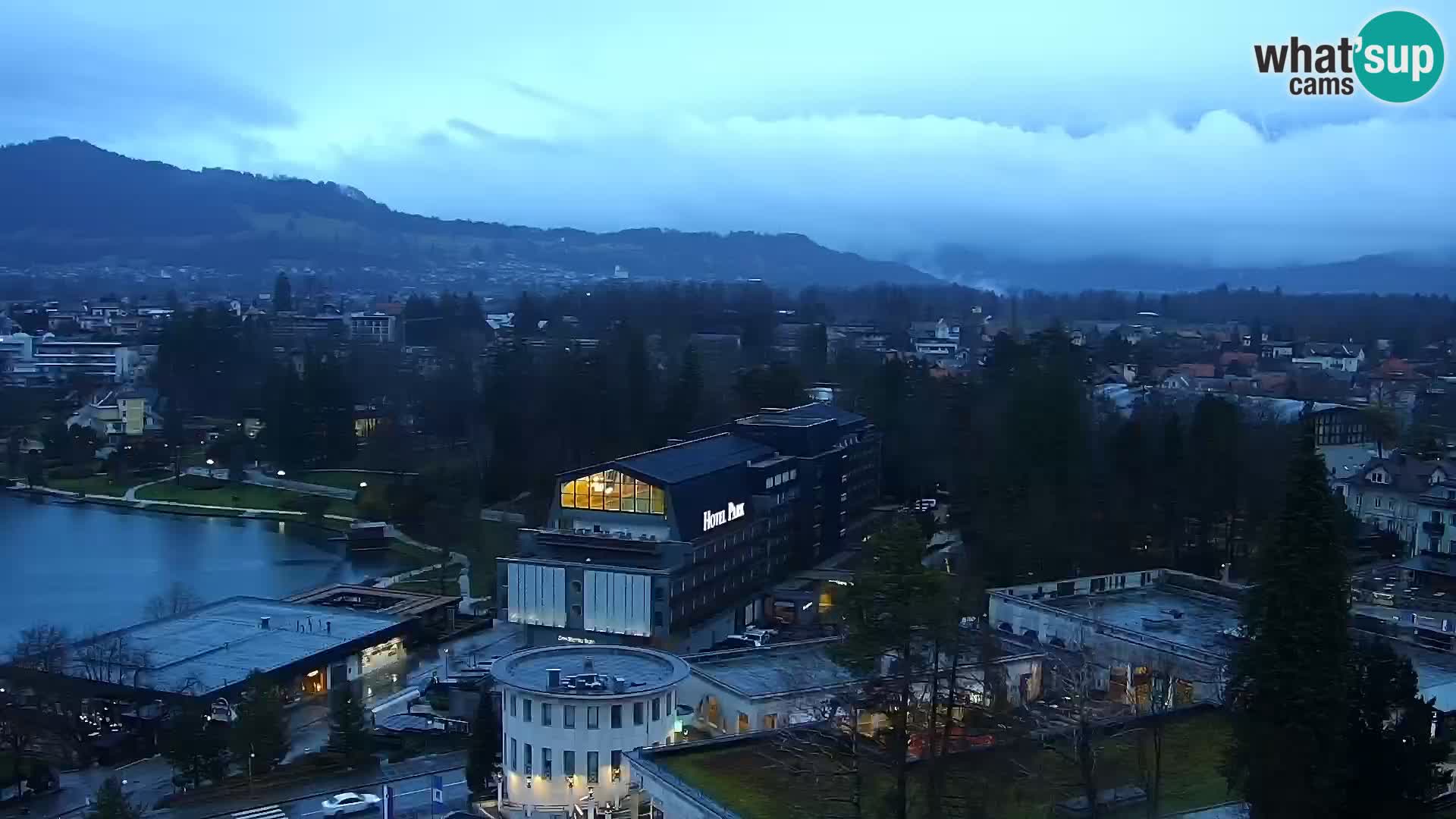 Panorama des Sees Bled