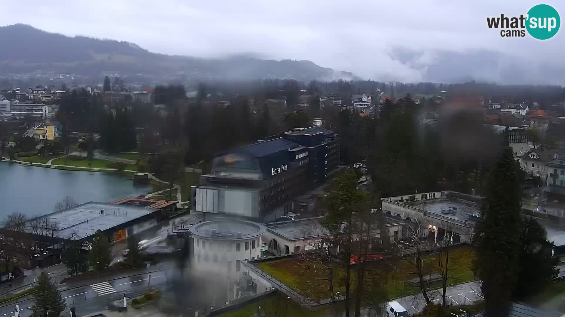 Panorama del lago Bled