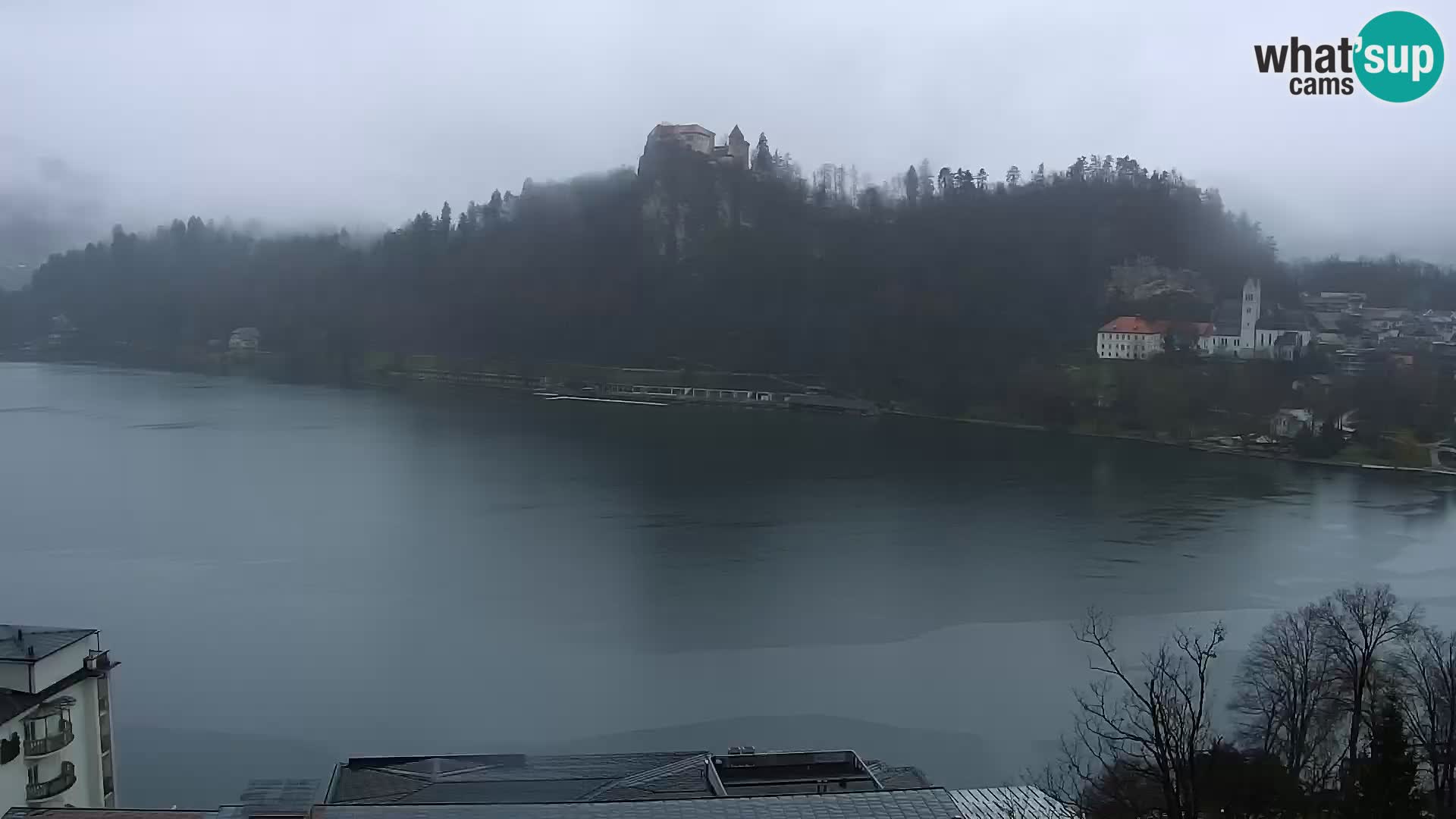 Panorama del lago Bled